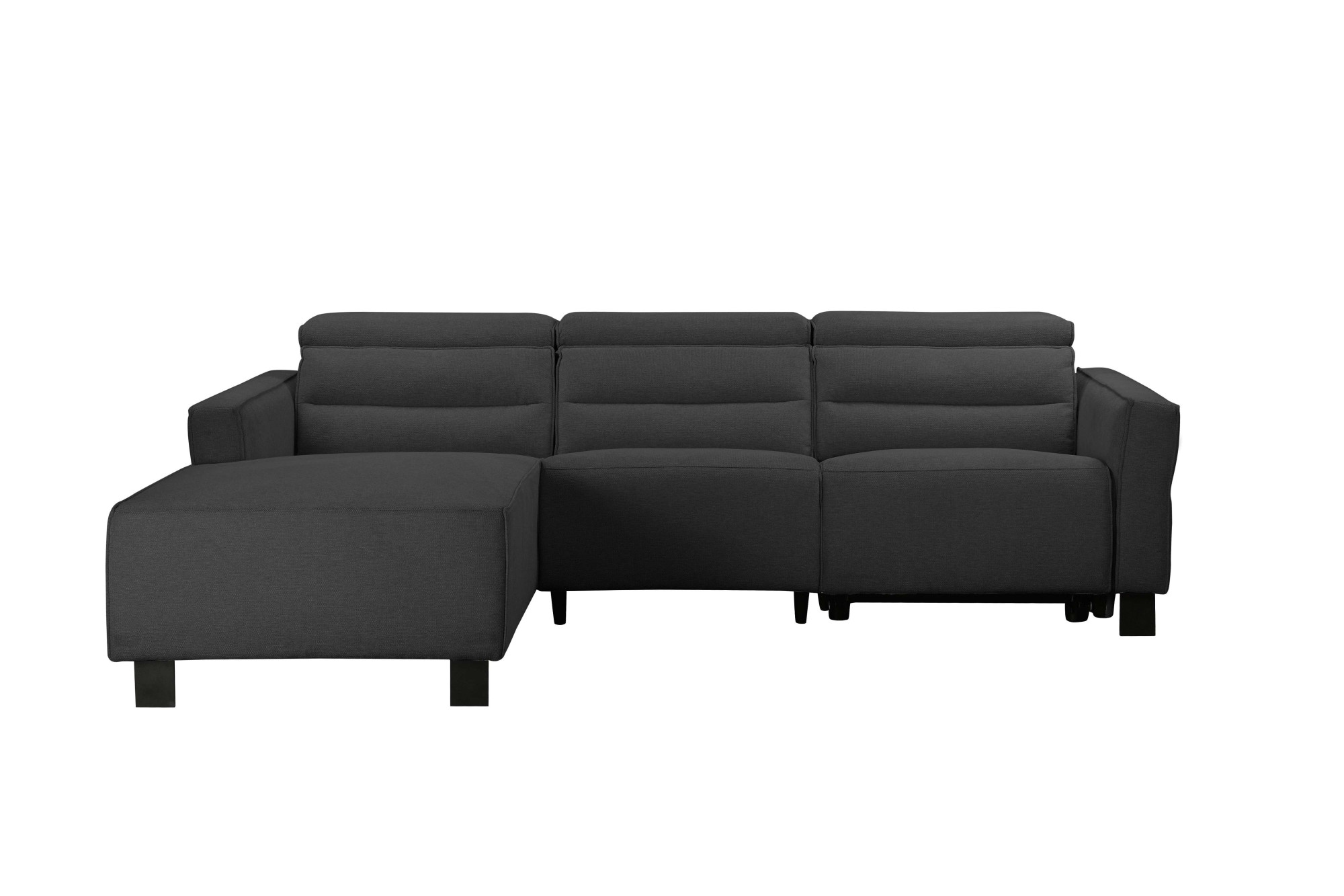 Places of Style Ecksofa "Carpari, L-Form, 263 cm, mit manueller o. elektris günstig online kaufen