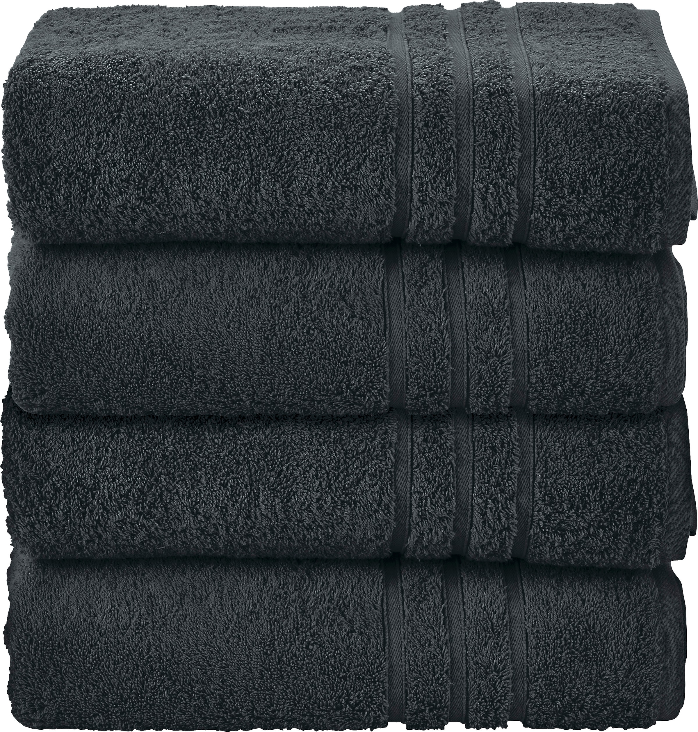 done.® Handtuch Set »Daily Uni« Uni Farben, saugfähiges Walkfrottier günstig online kaufen