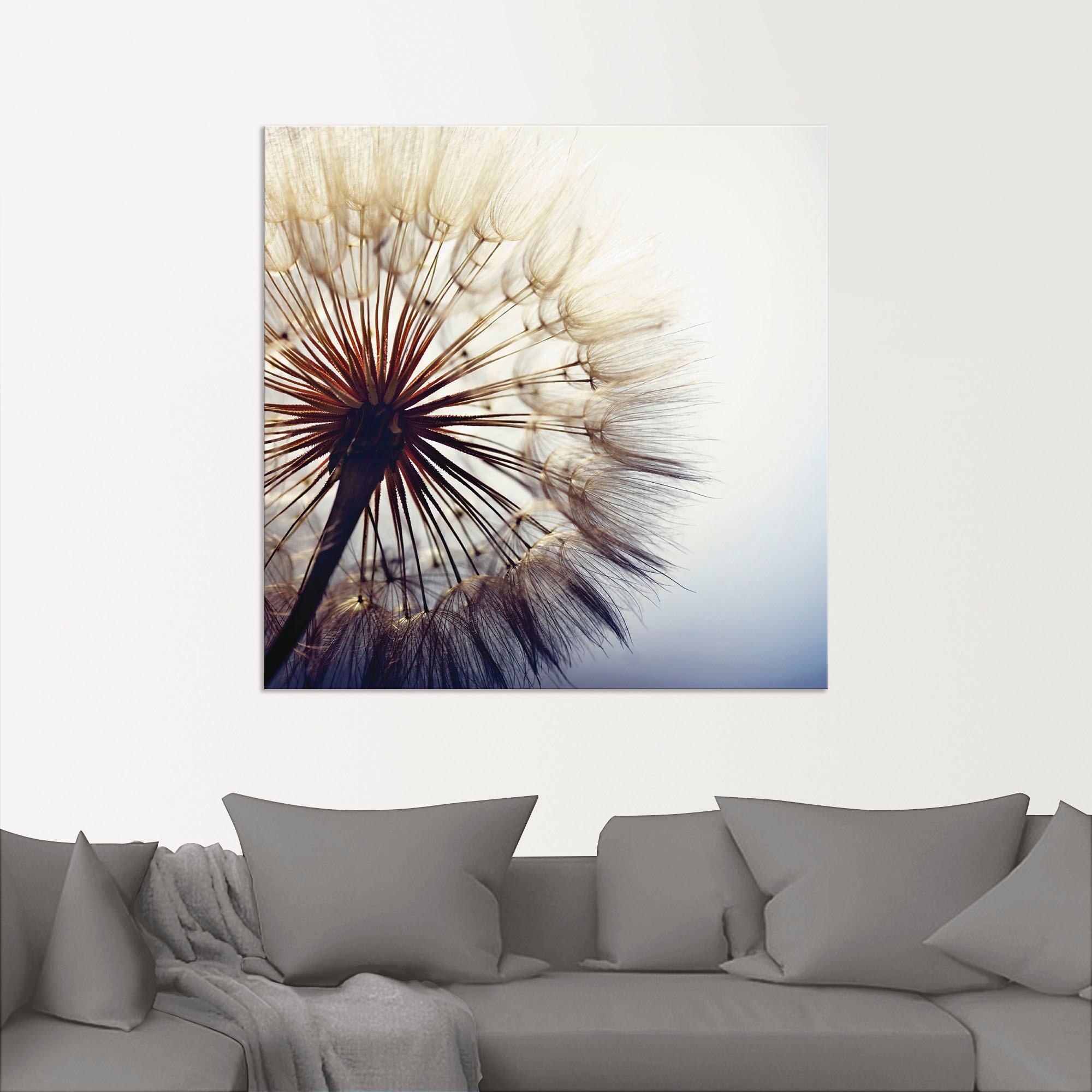 Artland Wandbild »Große Pusteblume«, Blumen, (1 St.), als Alubild, Outdoorbild, Leinwandbild, Poster, Wandaufkleber