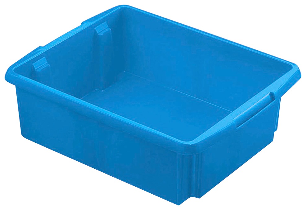 Stapelbox, (Set, 10 St.), BxTxH: 36x45,5x14,5 cm, 17 l