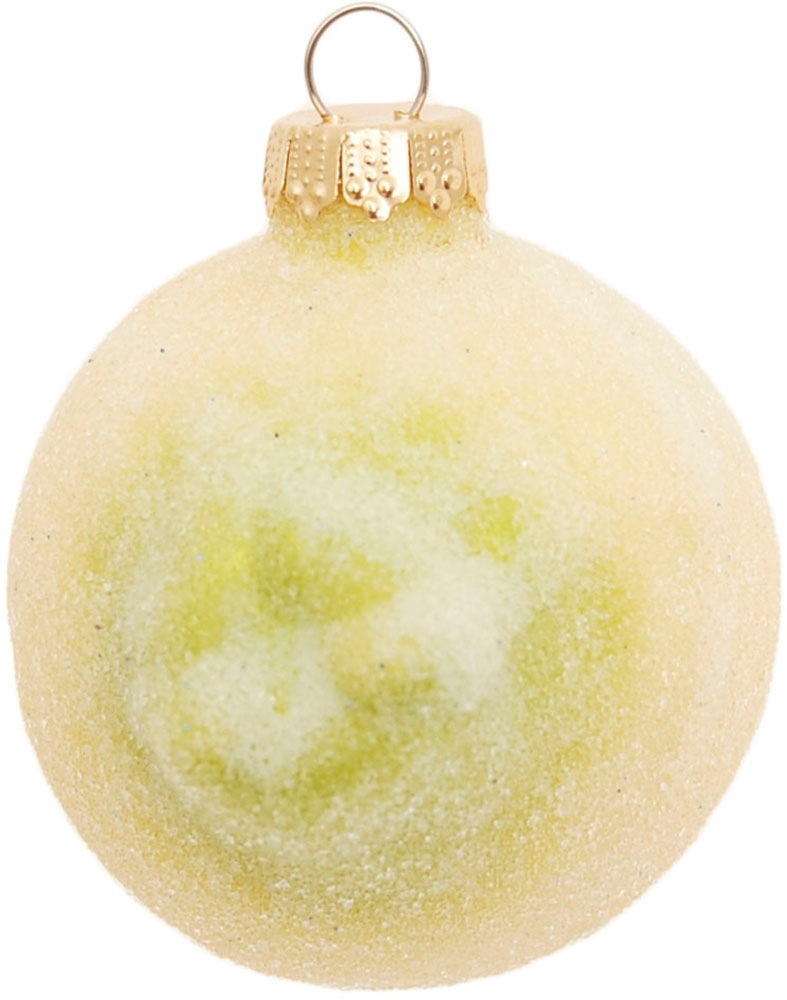 Krebs Glas Lauscha Christbaumschmuck »Glassortiment "Gezuckerte Früchte", 6 cm bis 8 cm«, (Set, 6 tlg.), Weihnachtsdeko, Weihnachtsbaumkugel, Christbaumkugeln aus Glas