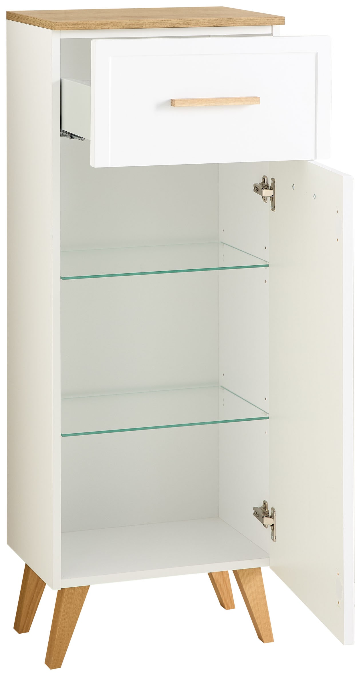 Saphir Badmöbel-Set »5-teilig, mit Soft-Close Türen und Fuß-Set« Set, 7 Stk. tlg.