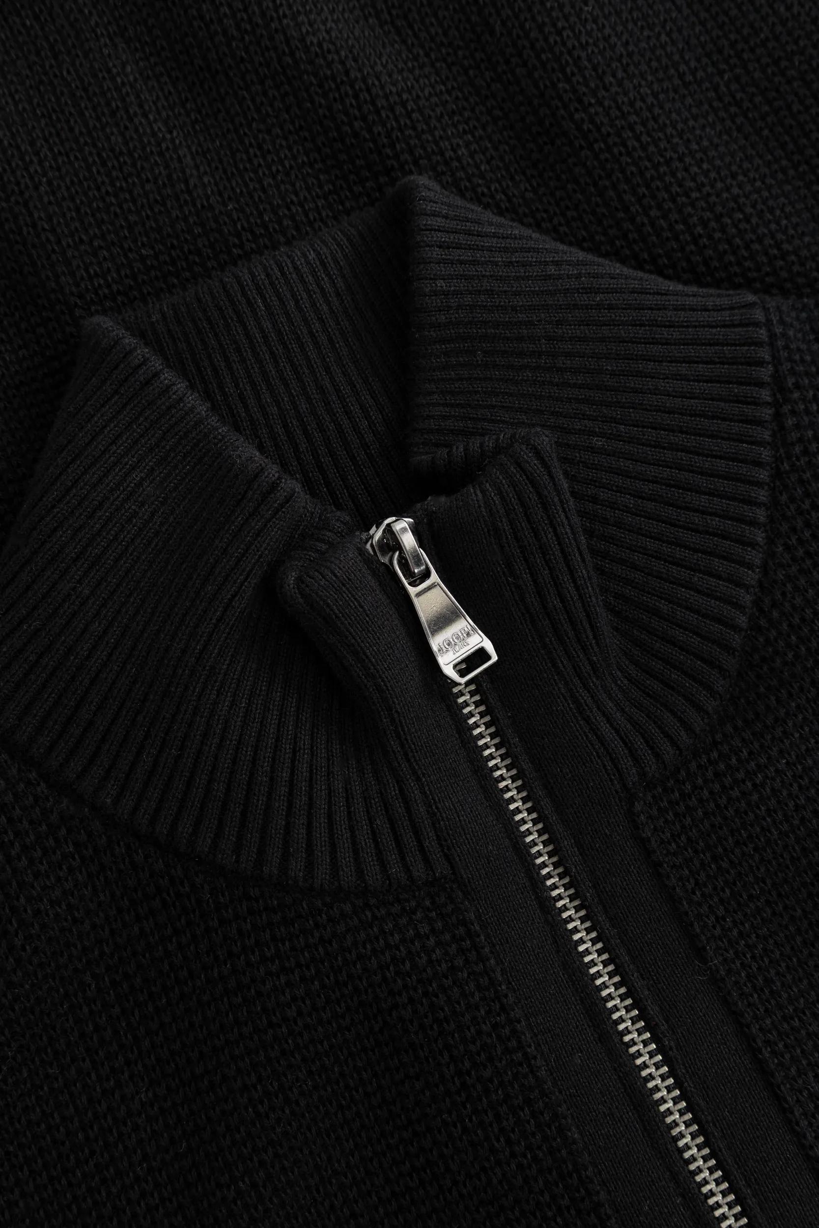 Joop Jeans Strickjacke »Periamo« Stehkragen, regular fit