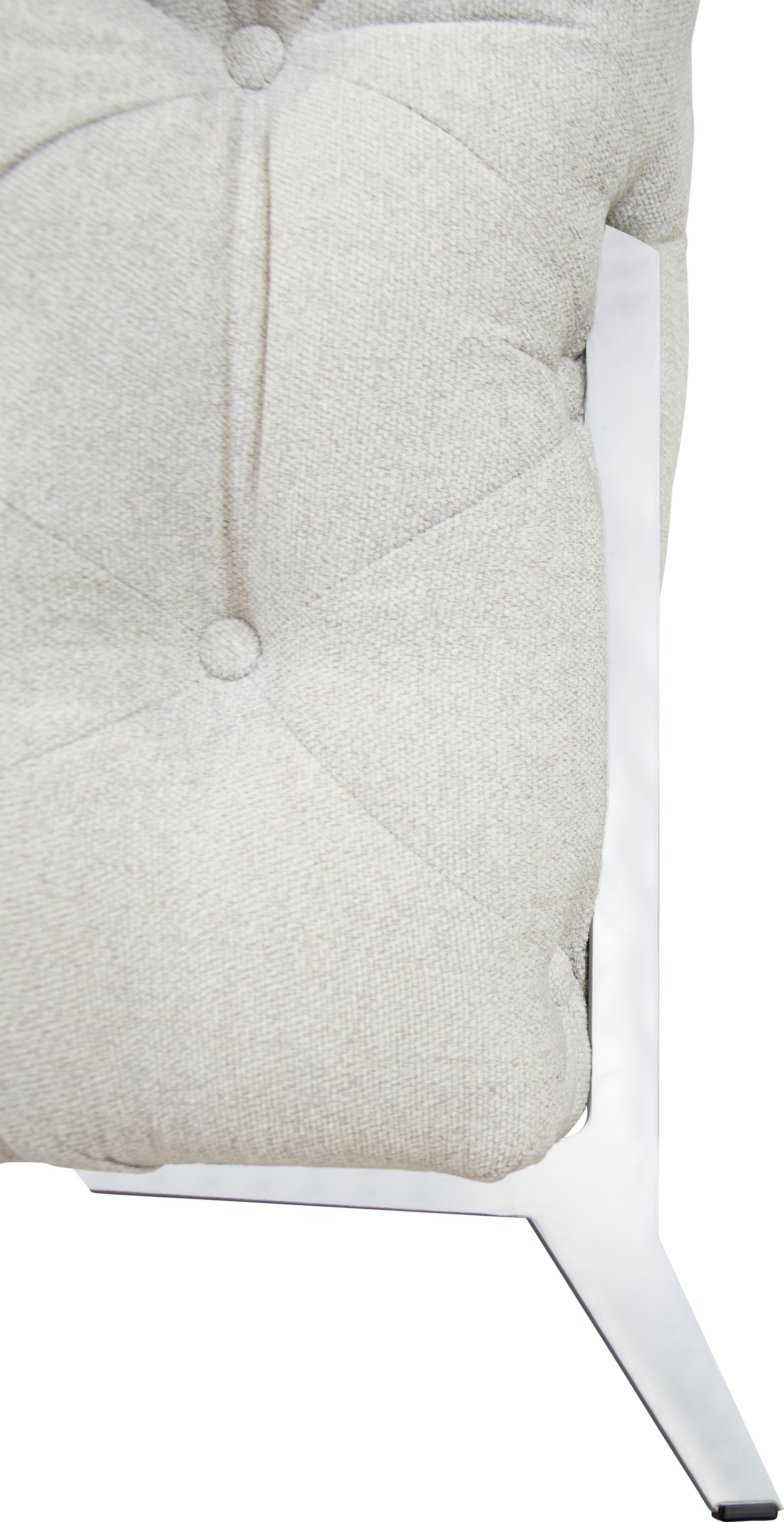 Leonique Chesterfield-Sofa »Amaury«, aufwändige Knopfheftung, moderne Chesterfield Optik, Fußfarbe wählbar