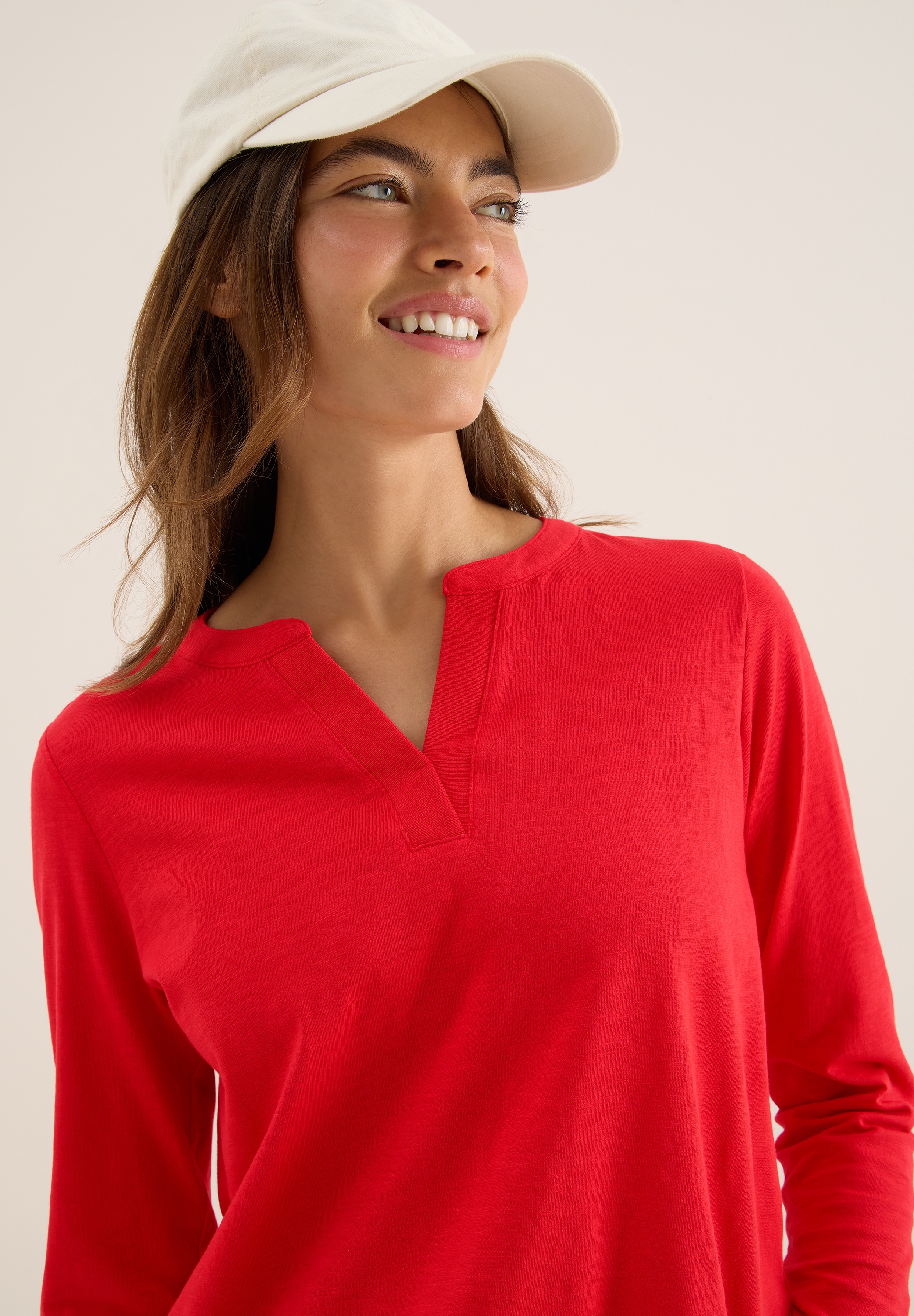 Cecil Langarmshirt, im Tunika-Look