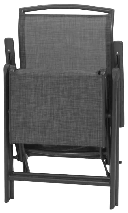 Siena Garden Gartensessel »Livorno SET 4x Relax anthrazit«, (Set, 4 St.)
