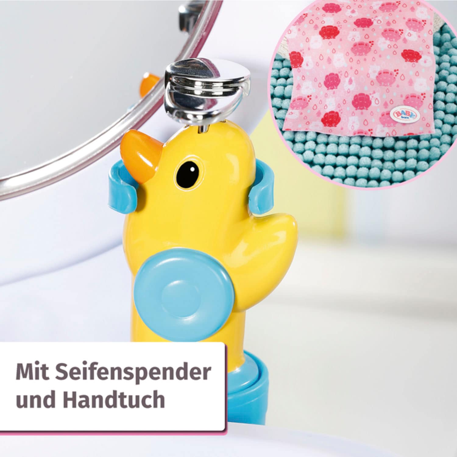 Baby Born Puppenwaschtisch »Bath«, mit Licht- und Soundeffekten