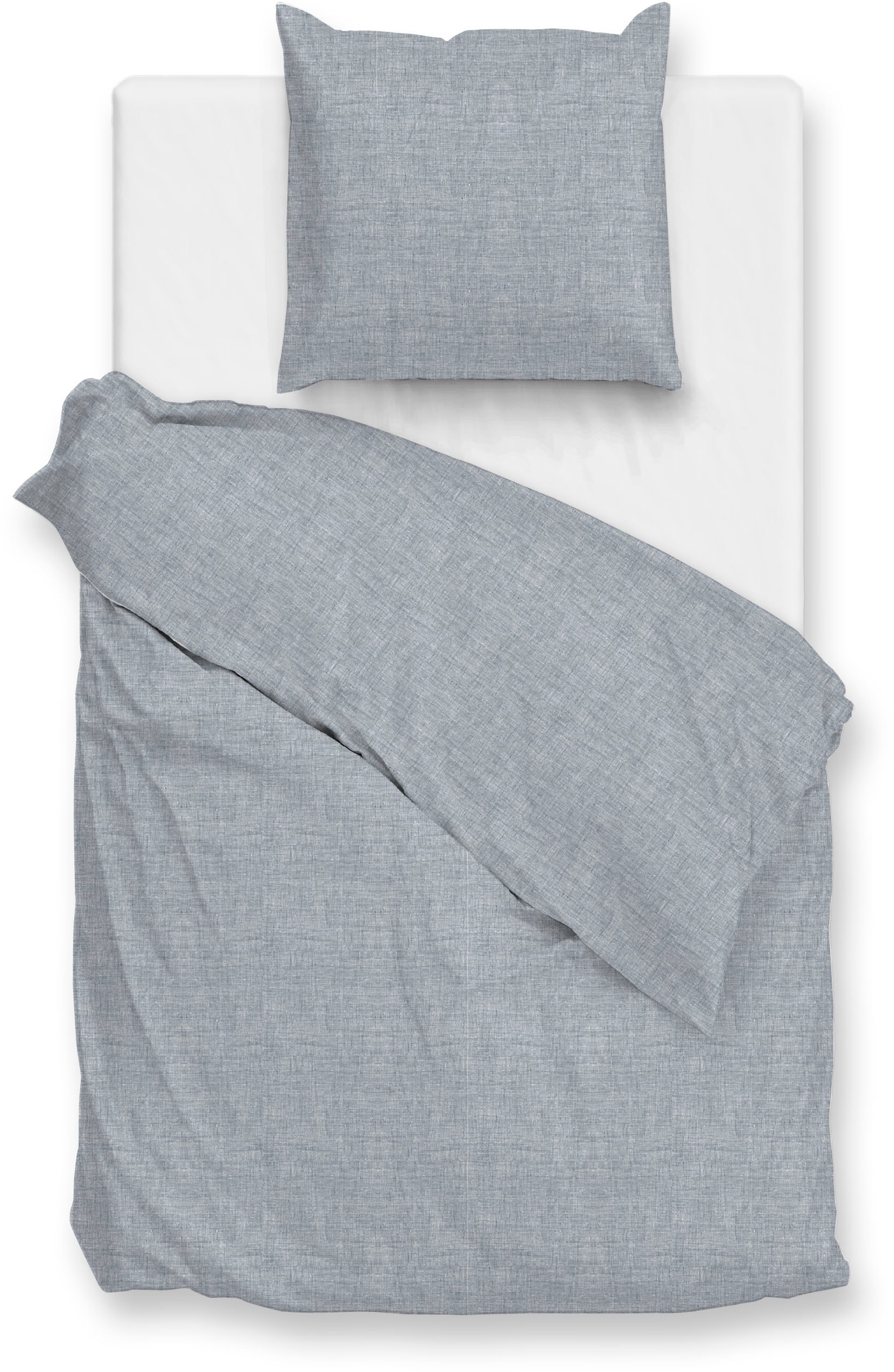 ZO HOME Bettwäsche »Flanella-di-Lino« 2 Stk. tlg. Bettwäsche aus 100% Baumw günstig online kaufen