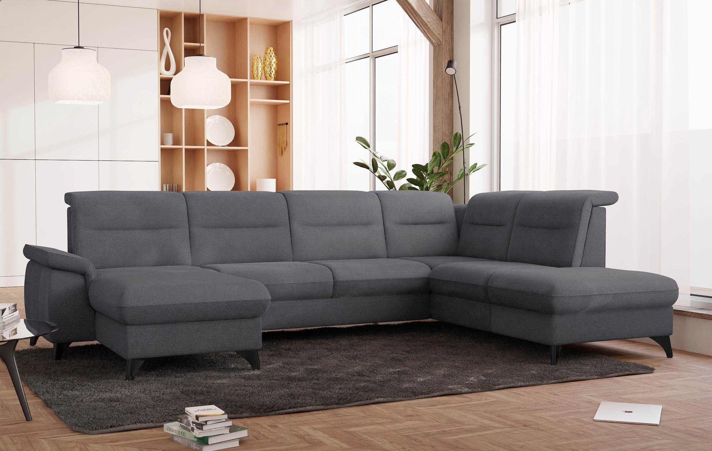 sit&more Wohnlandschaft »Astoria U-Form«, wahlweise mit motorischer Relaxfunktion