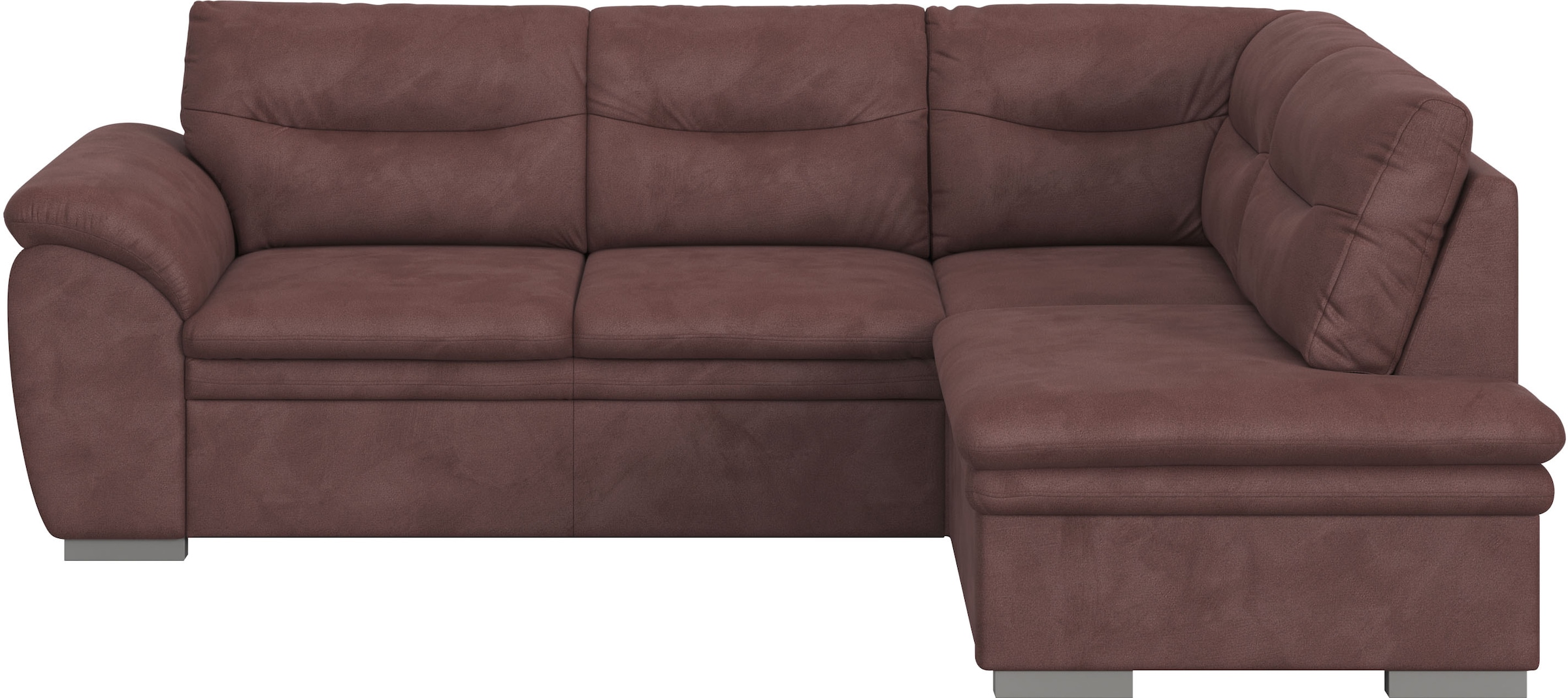COTTA Ecksofa »Leandra L-Form«, wahlweise mit Bettfunktion & Bettkasten