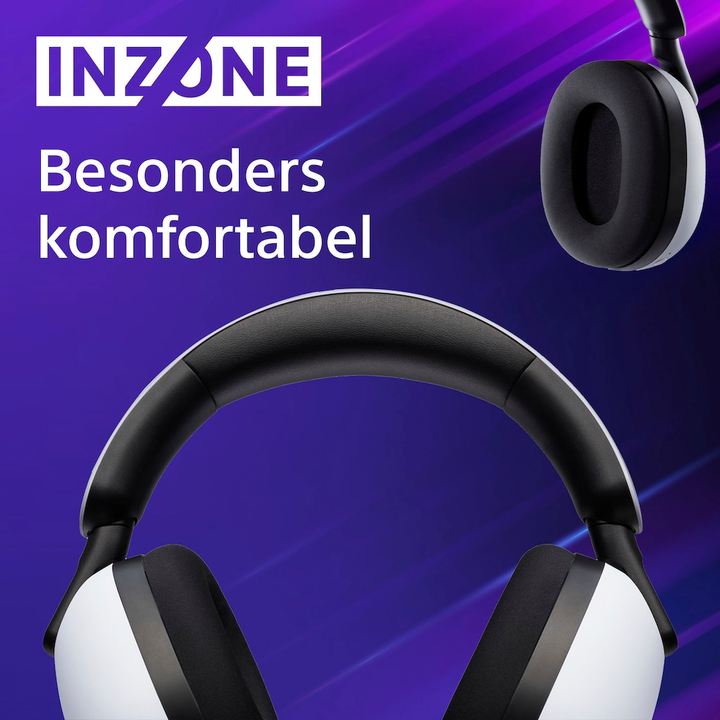 Sony Gaming-Headset »INZONE H7«, Bluetooth-Wireless, Rauschunterdrückung-LED Ladestandsanzeige-Quick Attention Modus