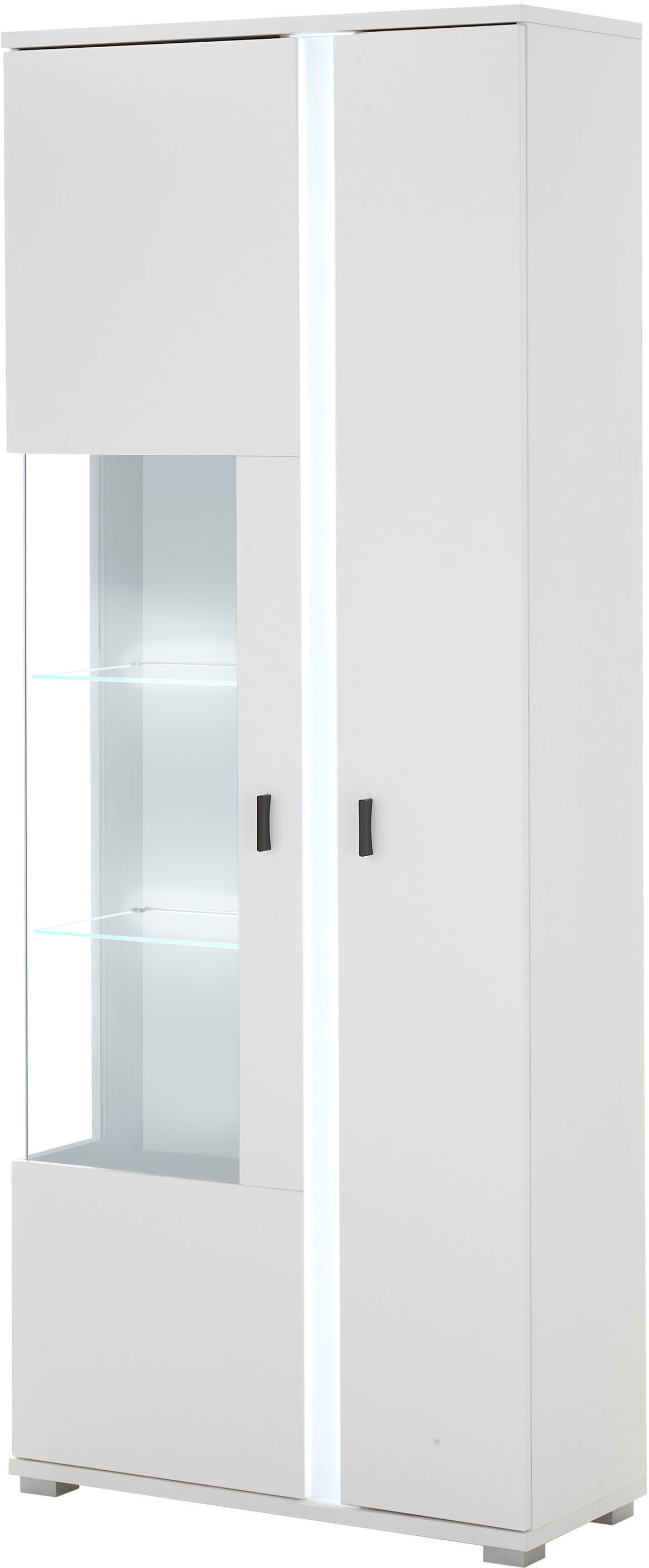 INOSIGN Vitrine "LONG ISLAND, Stauraumvitrine", (1 St.), in moderner Trendf günstig online kaufen