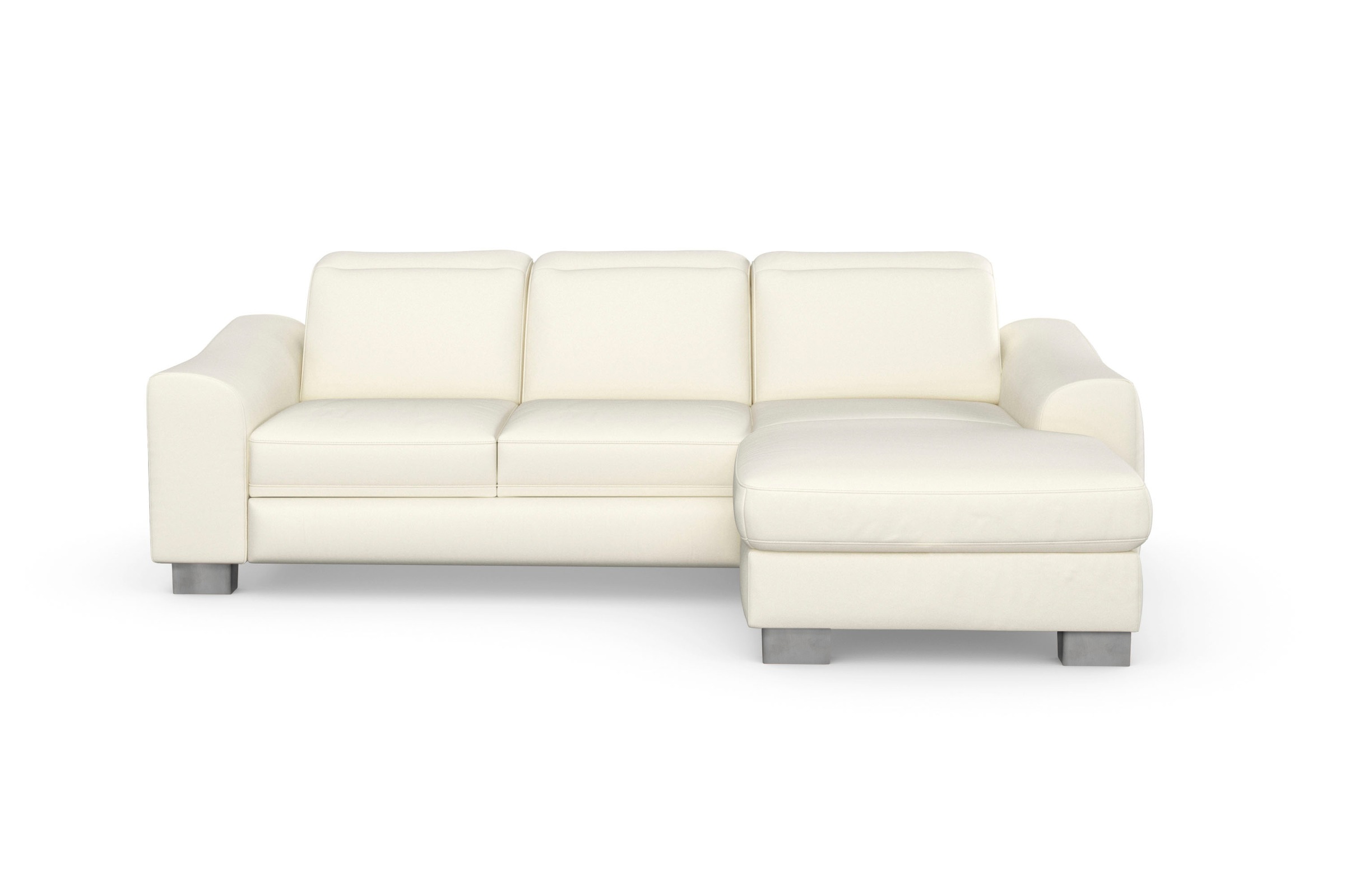 sit&more Ecksofa »Dundee L-Form«, mit Federkern und Edelstahlfüßen, wahlwei günstig online kaufen