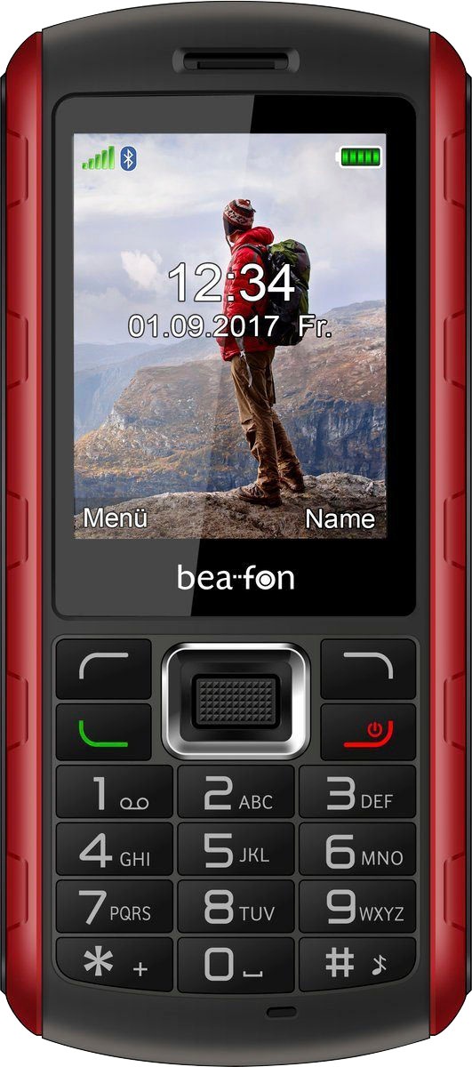 Beafon Handy »AL560«, rot, (6,1 cm/2,4 Zoll, 1 MP Kamera) kaufen