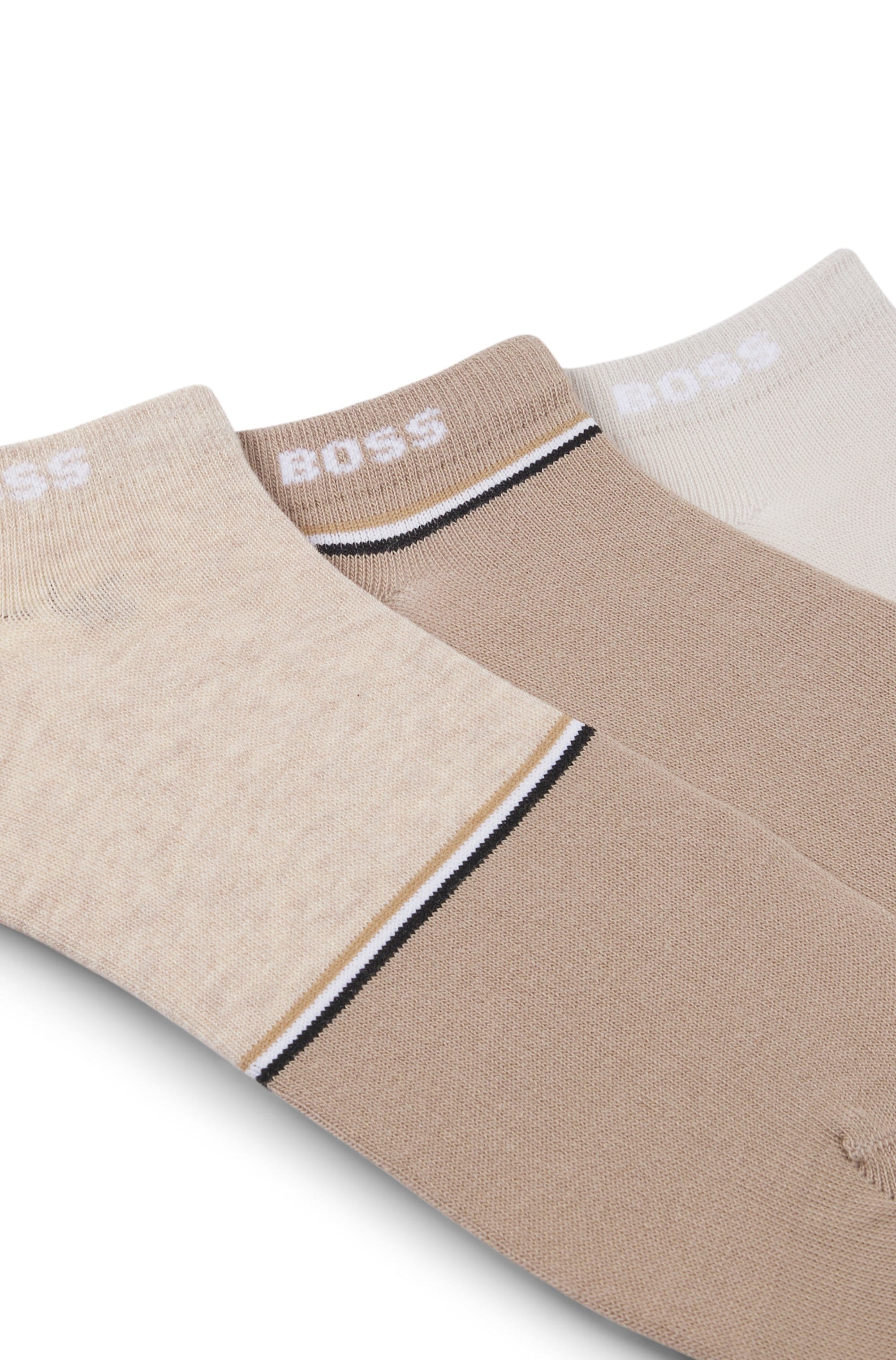 BOSS Freizeitsocken »3P AS Colorblock«, (Packung, 3 Paar), Mit BOSS Logoschriftzug