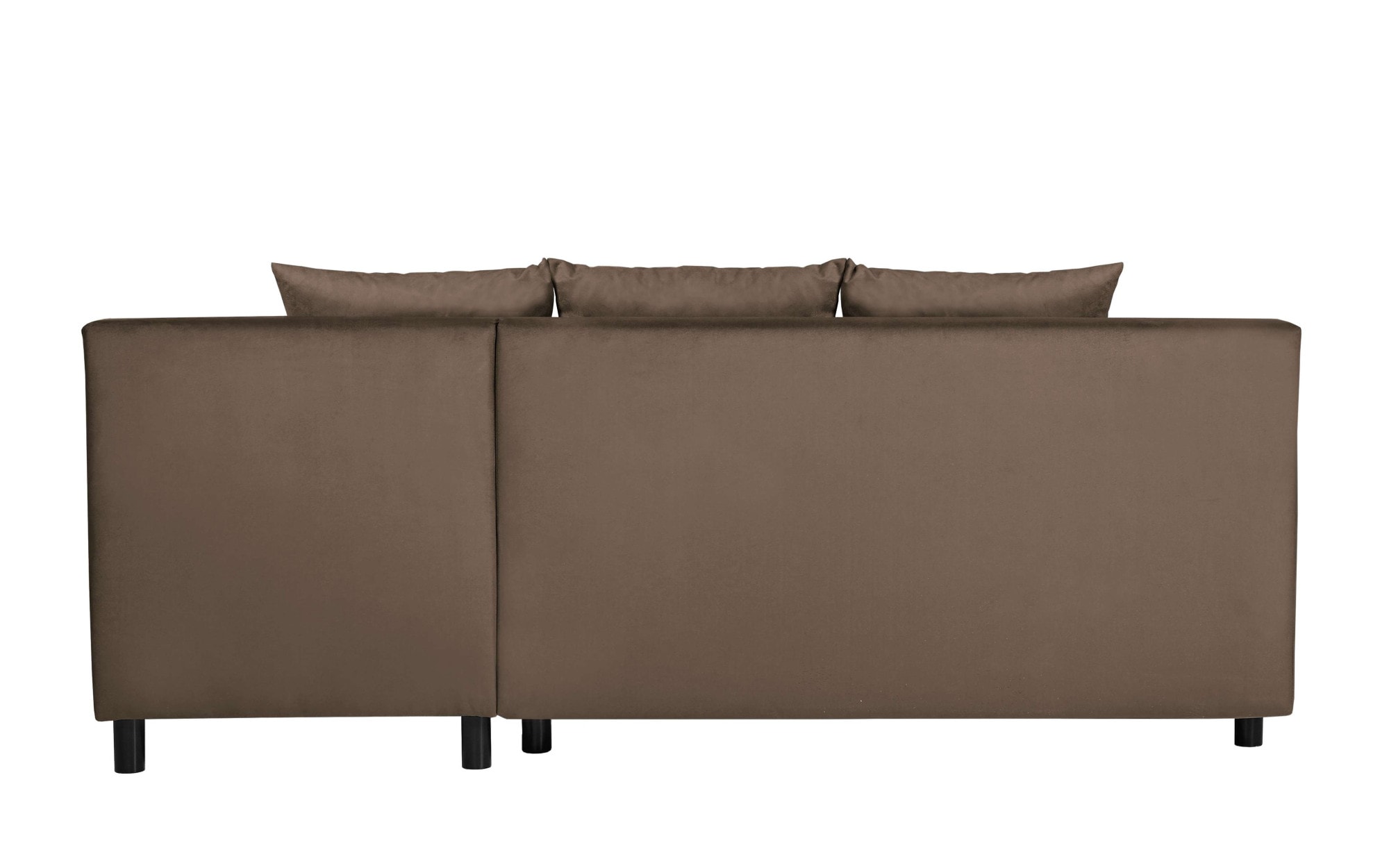INOSIGN Ecksofa »IWALANI, Schlafsofa mit Bettkasten, Recamiere beidseitig montierbar«, L-Form, B/T/H 199/135/83 cm, Struktur weich & Velvet