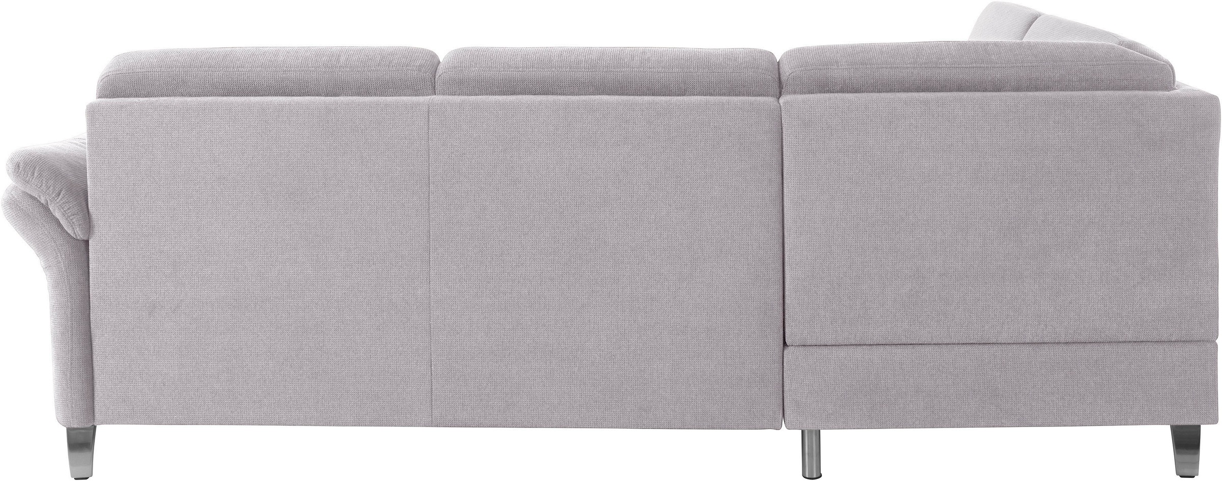 sit&more Ecksofa »Clio L-Form«, wahlweise mit Bettfunktion und Bettkasten, inklusive Federkern