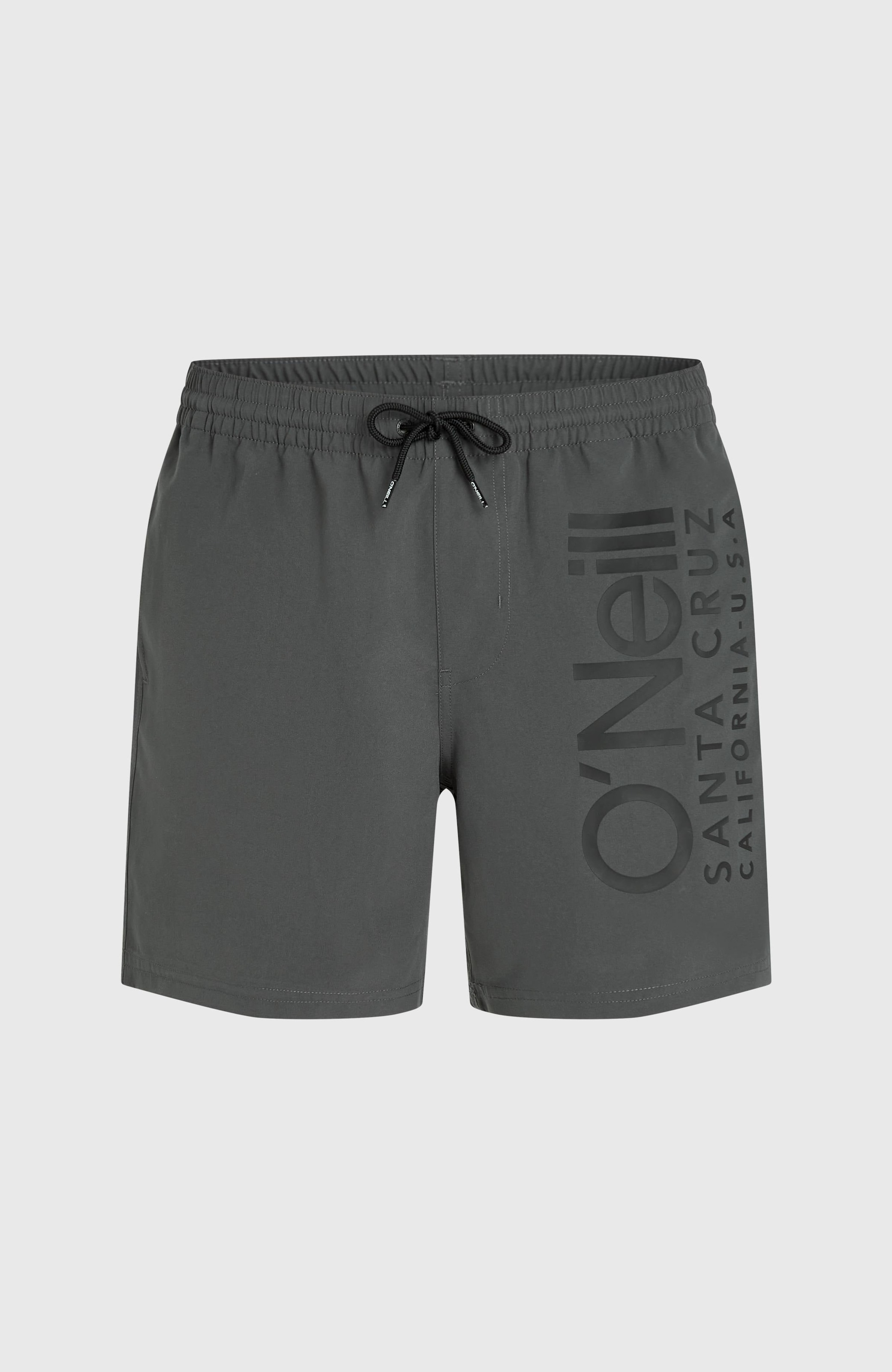 O'Neill Badeshorts »ORIGINAL CALI 16'' SWIMSHORTS« mit seitlichen Eingrifftaschen und Gesäßtasche, mit Stickerei am Bein