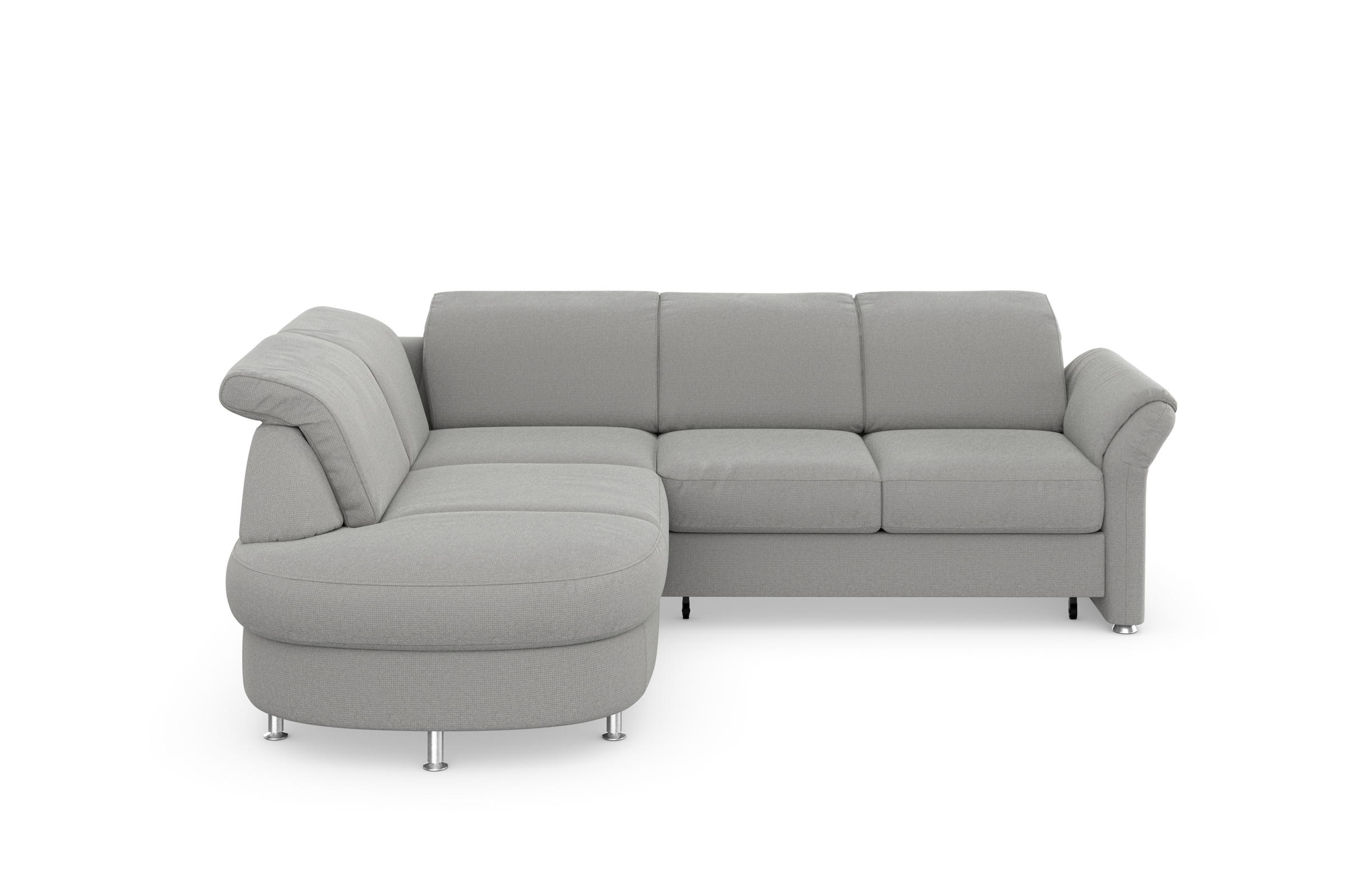 sit&more Ecksofa »Apulia L-Form«, wahlweise Bettfunktion, Bettkasten und Kopf- und Armteilverstellung