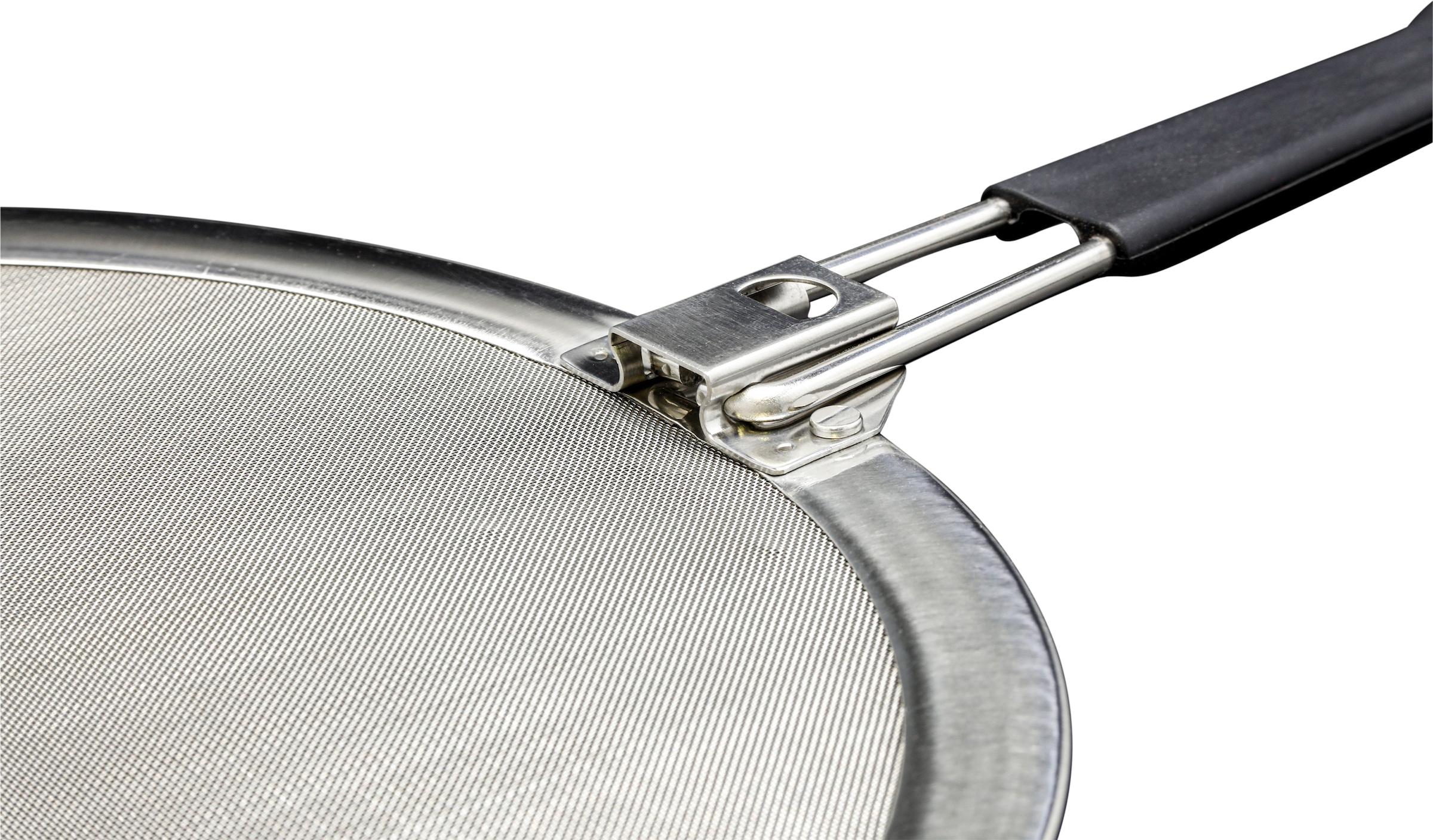 GSD HAUSHALTSGERÄTE Spritzschutzdeckel einklappbarer Griff