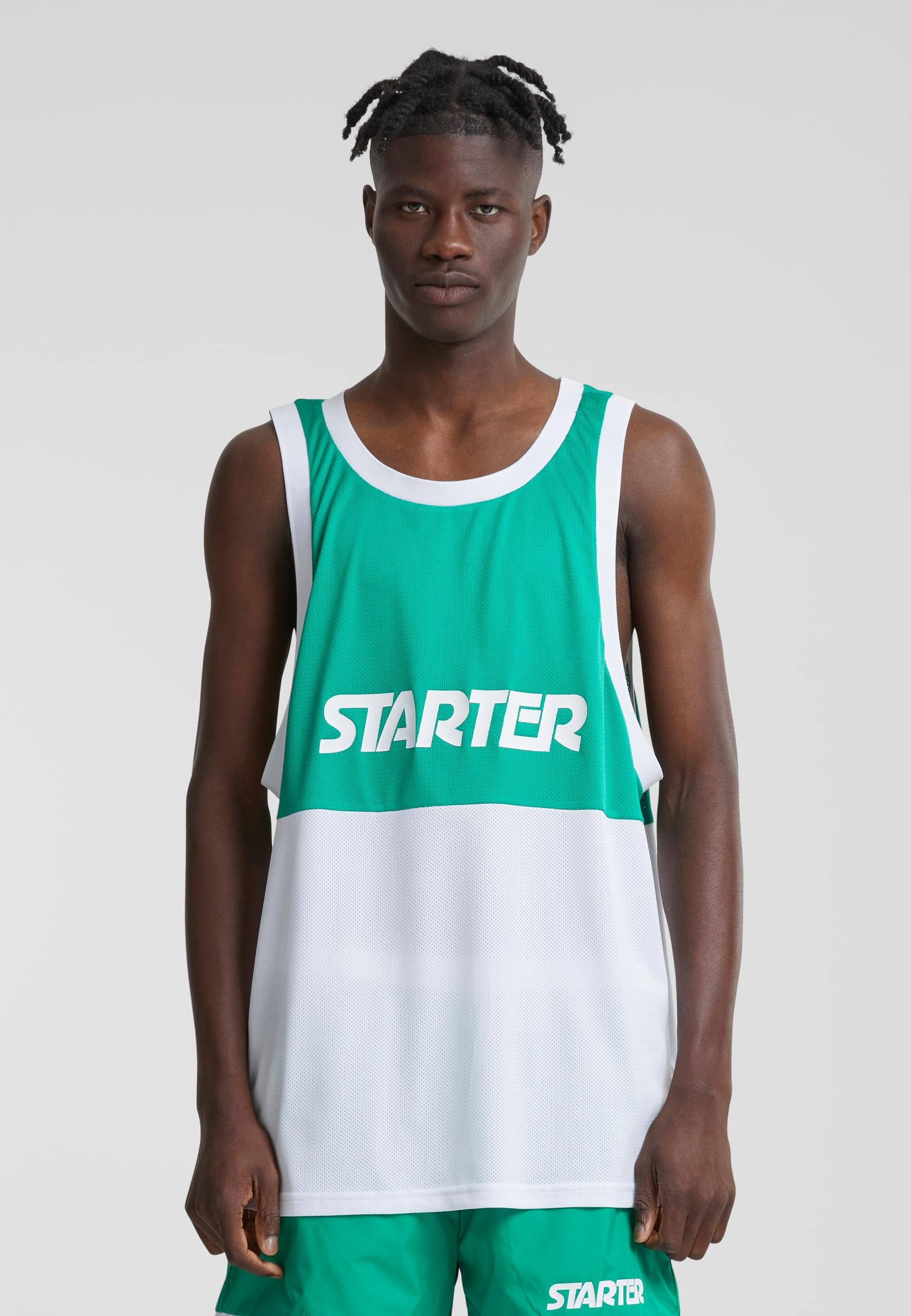 Starter Black Label Tanktop »Starter Black Label Herren Starter Split Mesh Tank Top« 1 Stk.