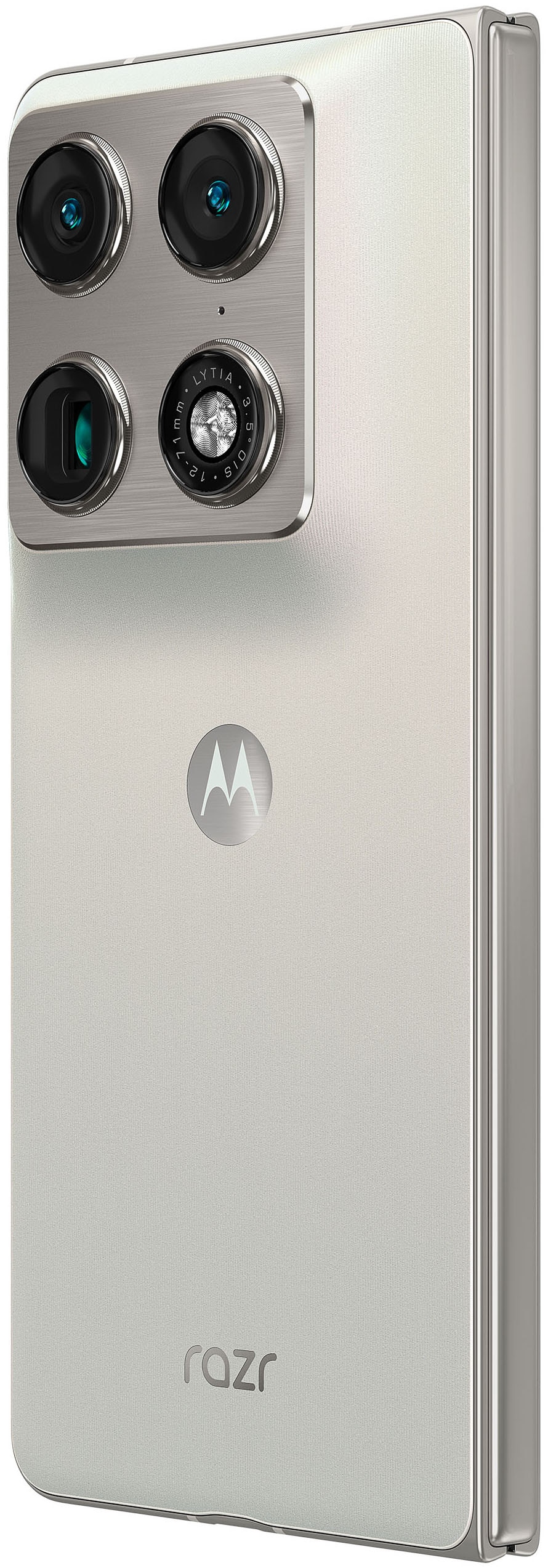 Motorola Smartphone »razr fold« PANTONE® Lily White