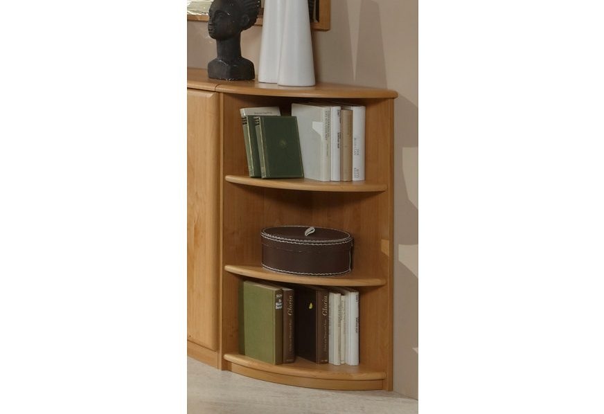 WIEMANN Anbauregal »Lausanne, Anbauregal, Eckregal, teilmassiv Erle« 37 x 8 günstig online kaufen