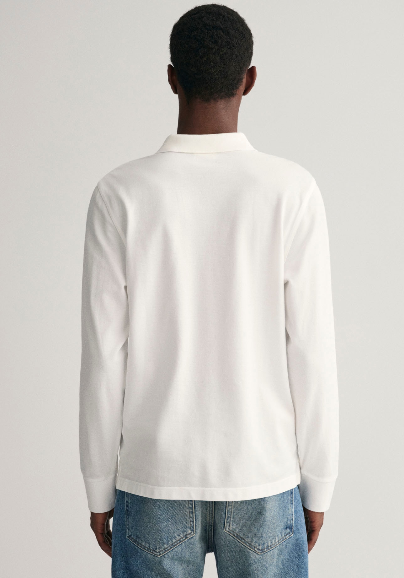 Gant Poloshirt »REG SHIELD LS auf kaufen RUGGER«, mit der Logotickerei PIQUE Brust online