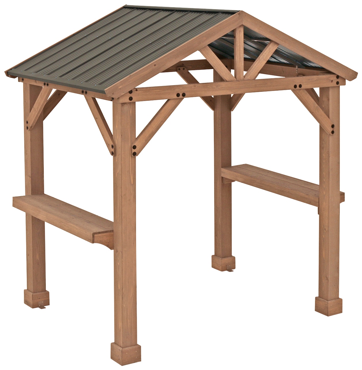 WESTMANN Grillpavillon »Laval 6x7«, BxT: 174x245 cm, mit Seitenablagen