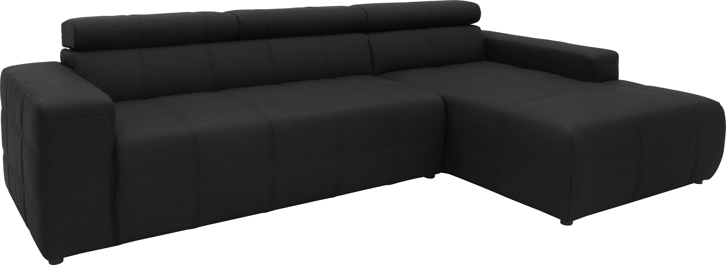 DOMO collection Ecksofa »Brandon B/T/H: 289/177/80 cm, whlw. mit Sitztiefen günstig online kaufen