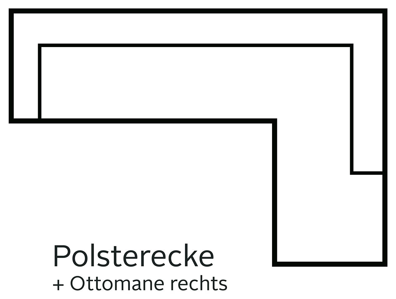 COTTA Ecksofa "Leandra L-Form", wahlweise mit Bettfunktion und Bettkasten günstig online kaufen