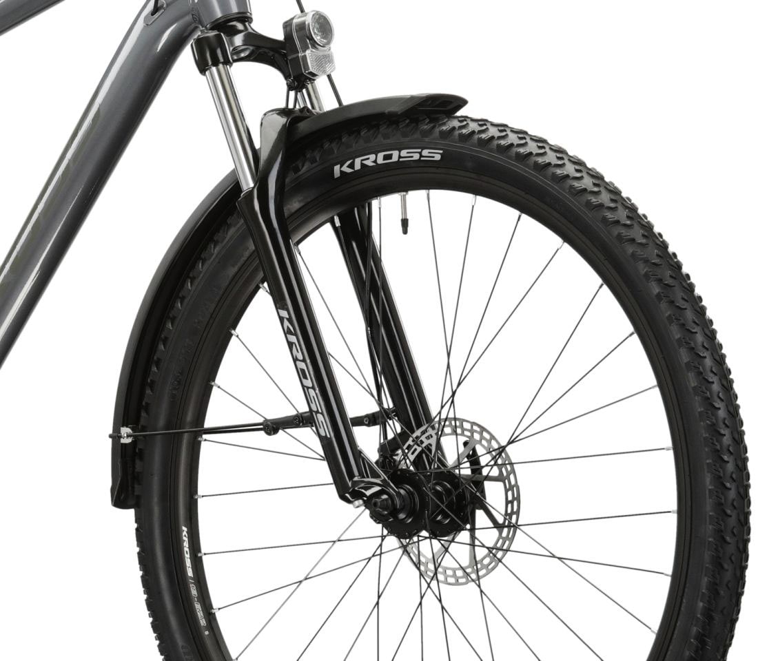 Kross Mountainbike »KROSS MTB Hardtail Hexagon 2.0 27,5" grau 21 Gänge«, 21 Gang, Shimano, ALTUS M310 Schaltwerk, Kettenschaltung