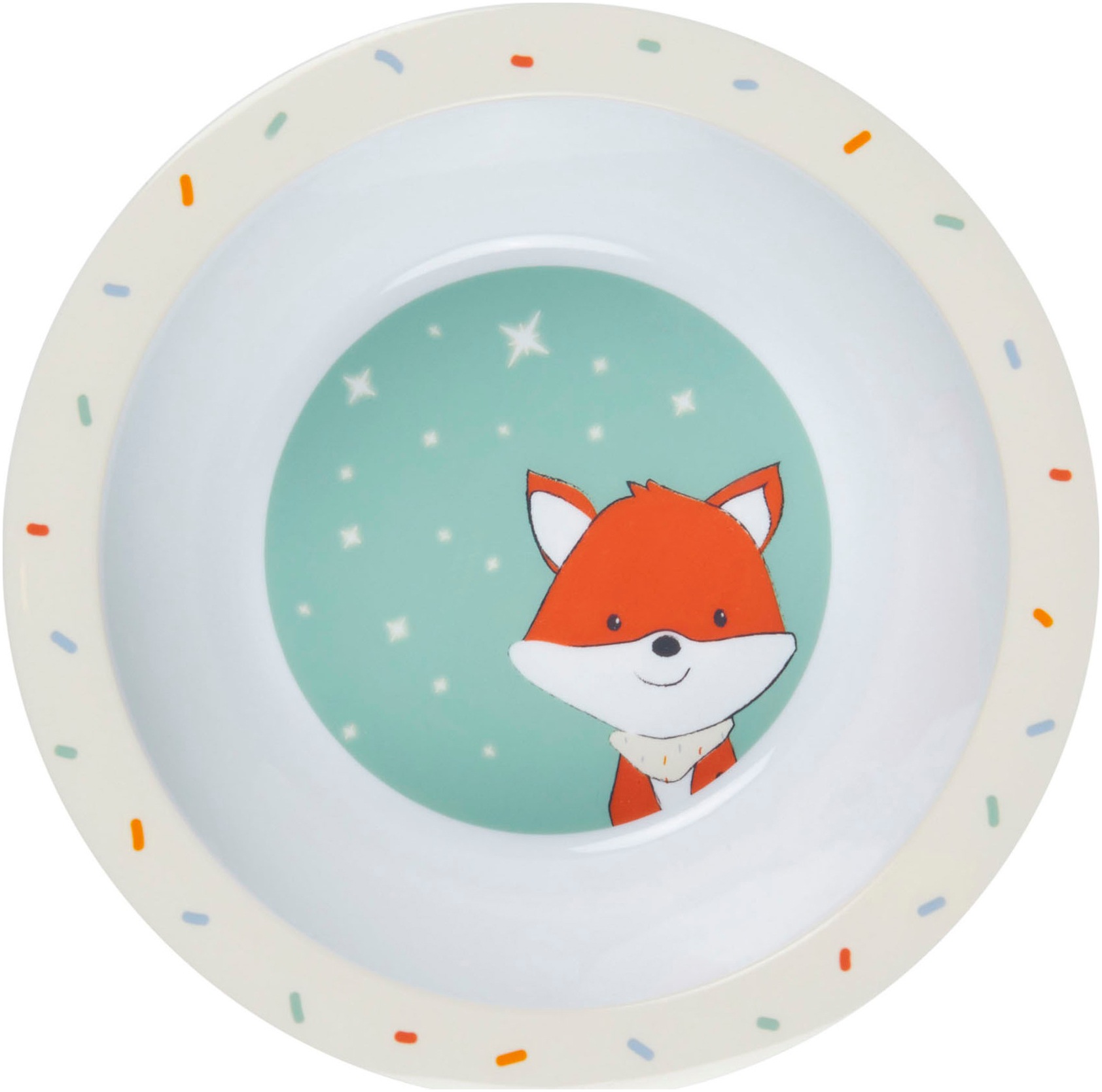 Sterntaler® Kindergeschirr-Set »Fuchs Filou, rund«