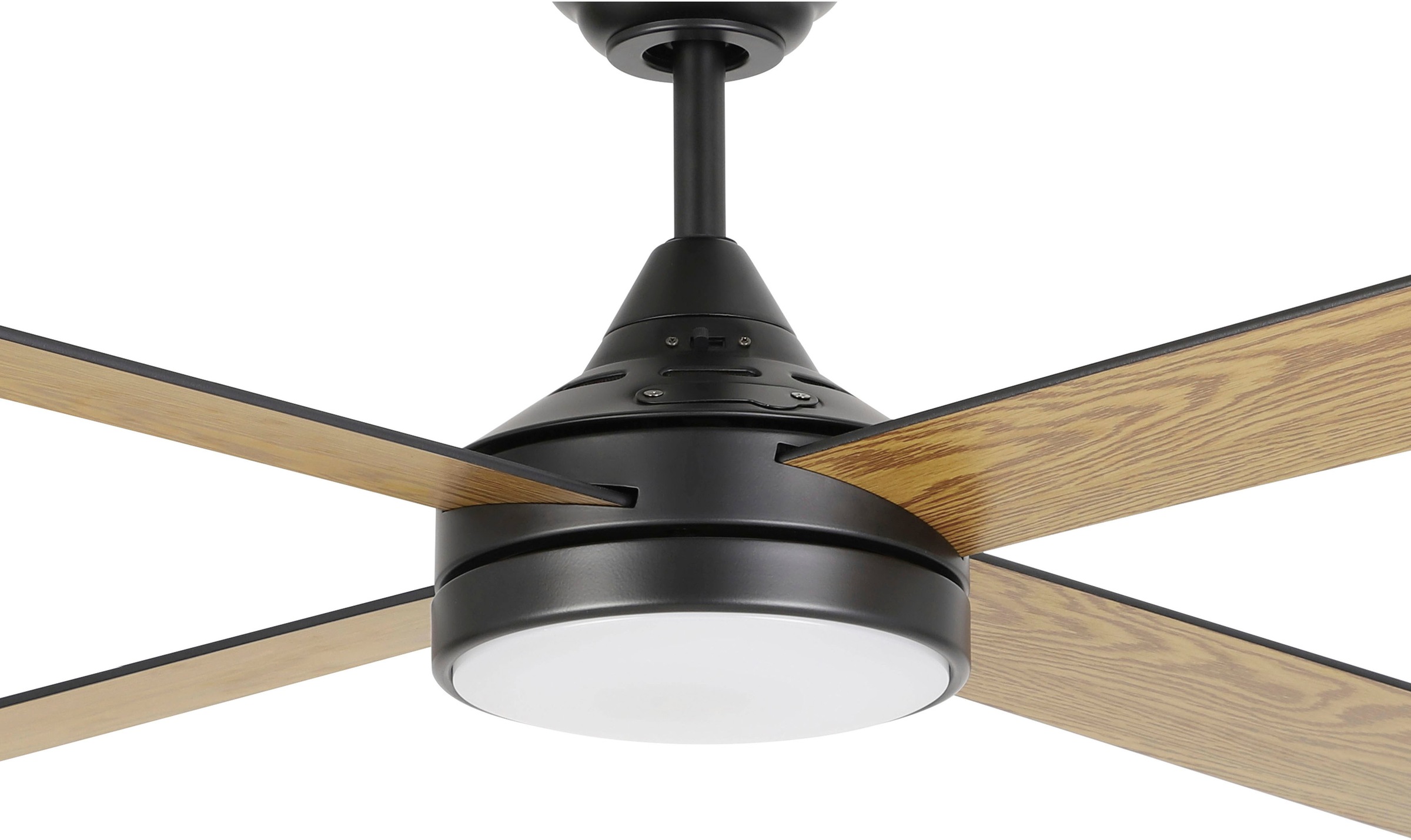 EGLO LED Deckenleuchte »TRINIDAD Deckenventilator«, 1 flammig, Leuchtmittel LED-Modul | LED wechselbar, Deckenlampe, Ventilator, Wendeflügel, Fernbedienung, dimmbar, Ø 122cm