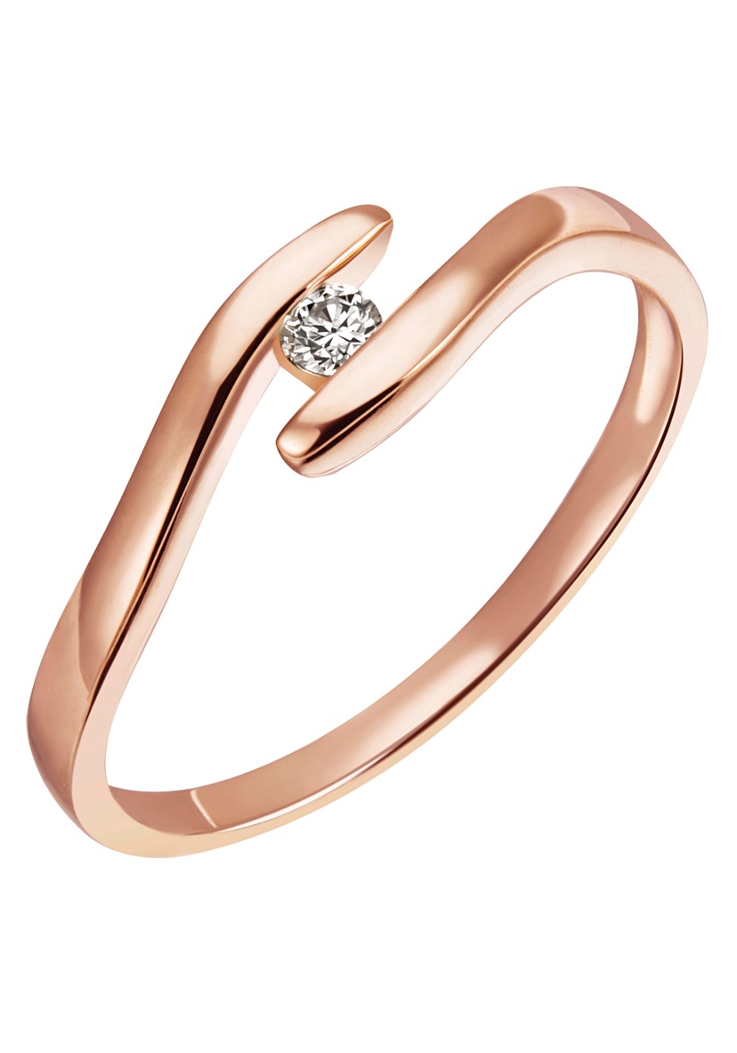 Diamanten« Online-Shop Blütenranke bestellen Fingerring Diamantring Firetti im Geschenk, mit »Schmuck