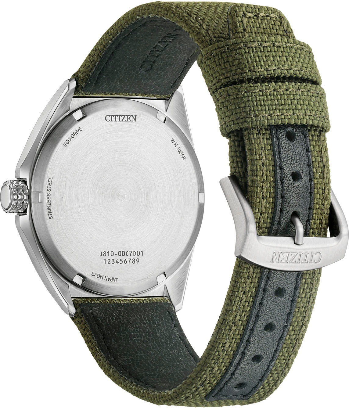 Citizen Solaruhr, Armbanduhr, Herrenuhr, analog, Tag, Batterie-Entladungsanzeige