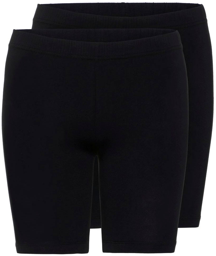 Vero Moda Radlerhose »VMMAXI BIKER SHORTS 2PACK NOOS«, (Packung, 2 tlg.)