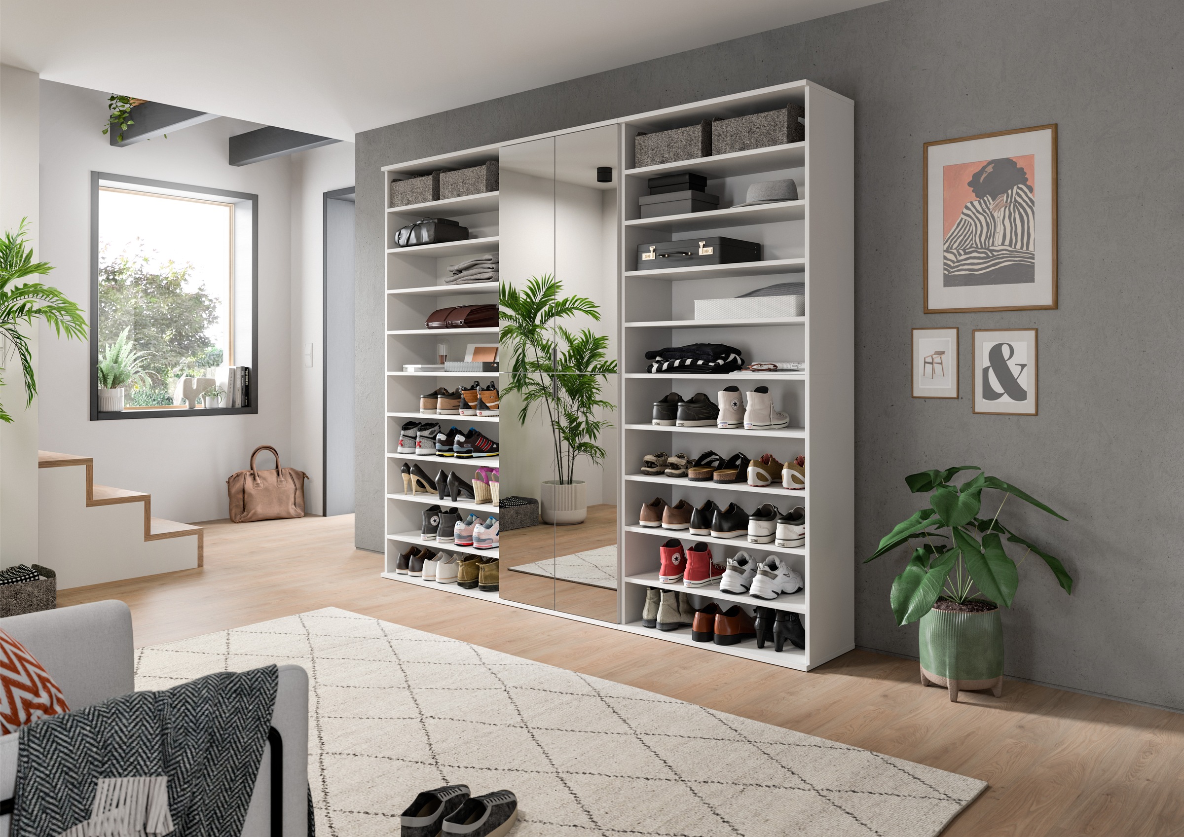 INOSIGN Garderoben-Set, (3 St.), Trondheim, Garderobenset 3-tlg.Breite 222 günstig online kaufen