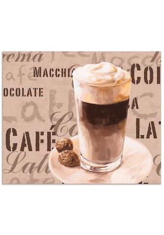 Artland Küchenrückwand »Kaffee - Latte Macchiato«, (1 tlg.), selbstklebend in vielen... kaufen