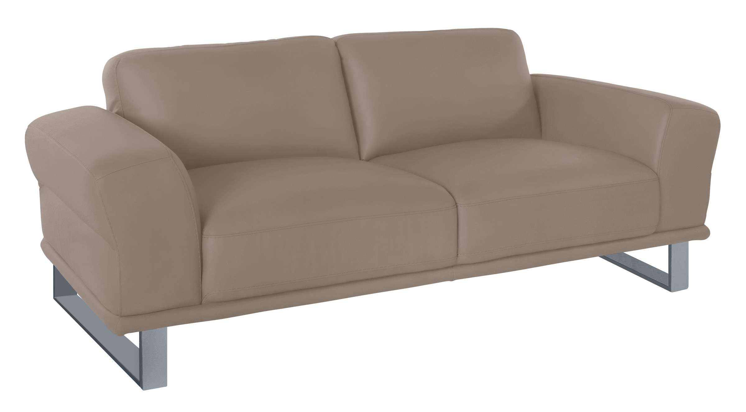 W.SCHILLIG 2,5-Sitzer »montanaa«, mit Metallkufen in Silber matt, Breite 212 cm