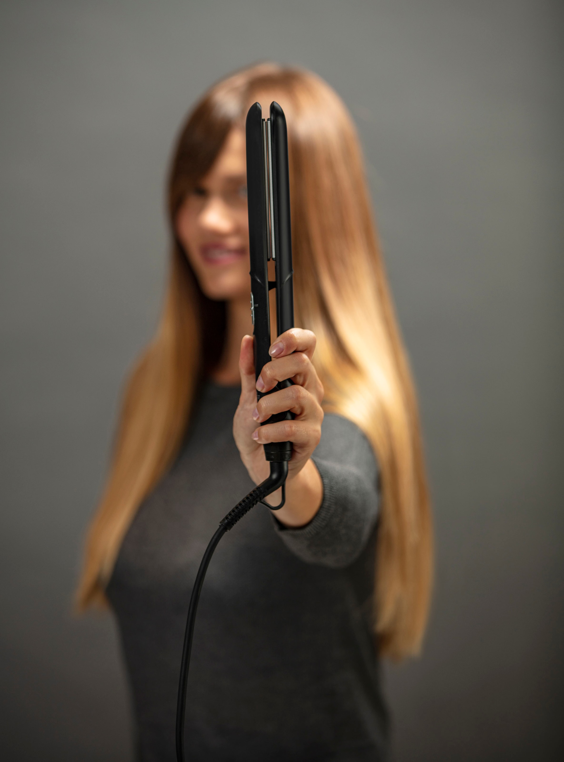 Rowenta Glätteisen »SF1810 Express Style«, Keramik-Turmalin-Beschichtung, Einfache Einknopfbedienung, Straight & Curl Funktion
