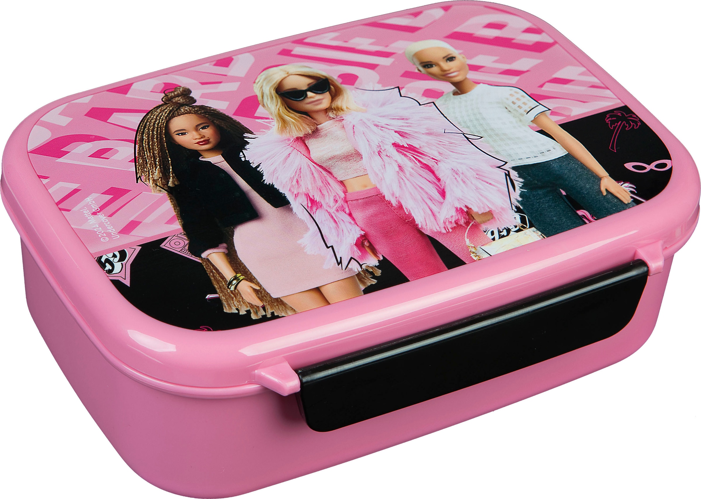 Scooli Lunchbox »Brotzeitdose & Trinkflasche, Barbie«, (Set, 2 tlg.), mit T günstig online kaufen