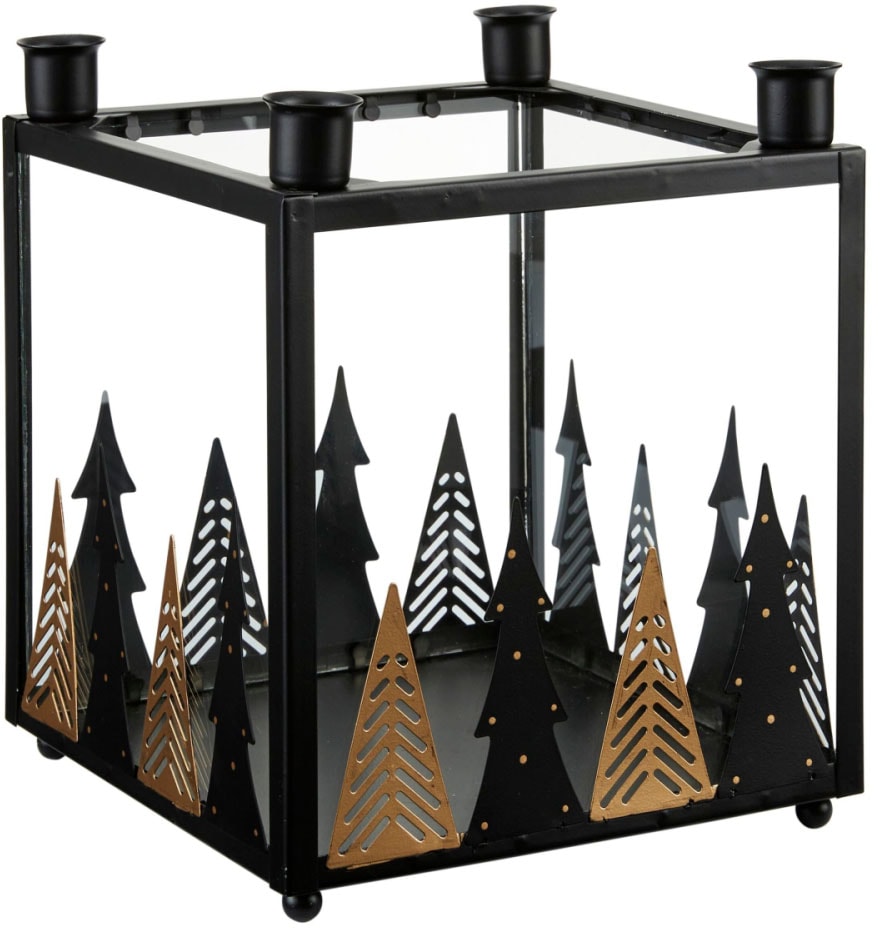 Schneider Adventsleuchter »Weihnachtsdeko«, (1 St.), 4-flammig, aus Glas  und Metall, Höhe ca. 23,5 cm online bestellen