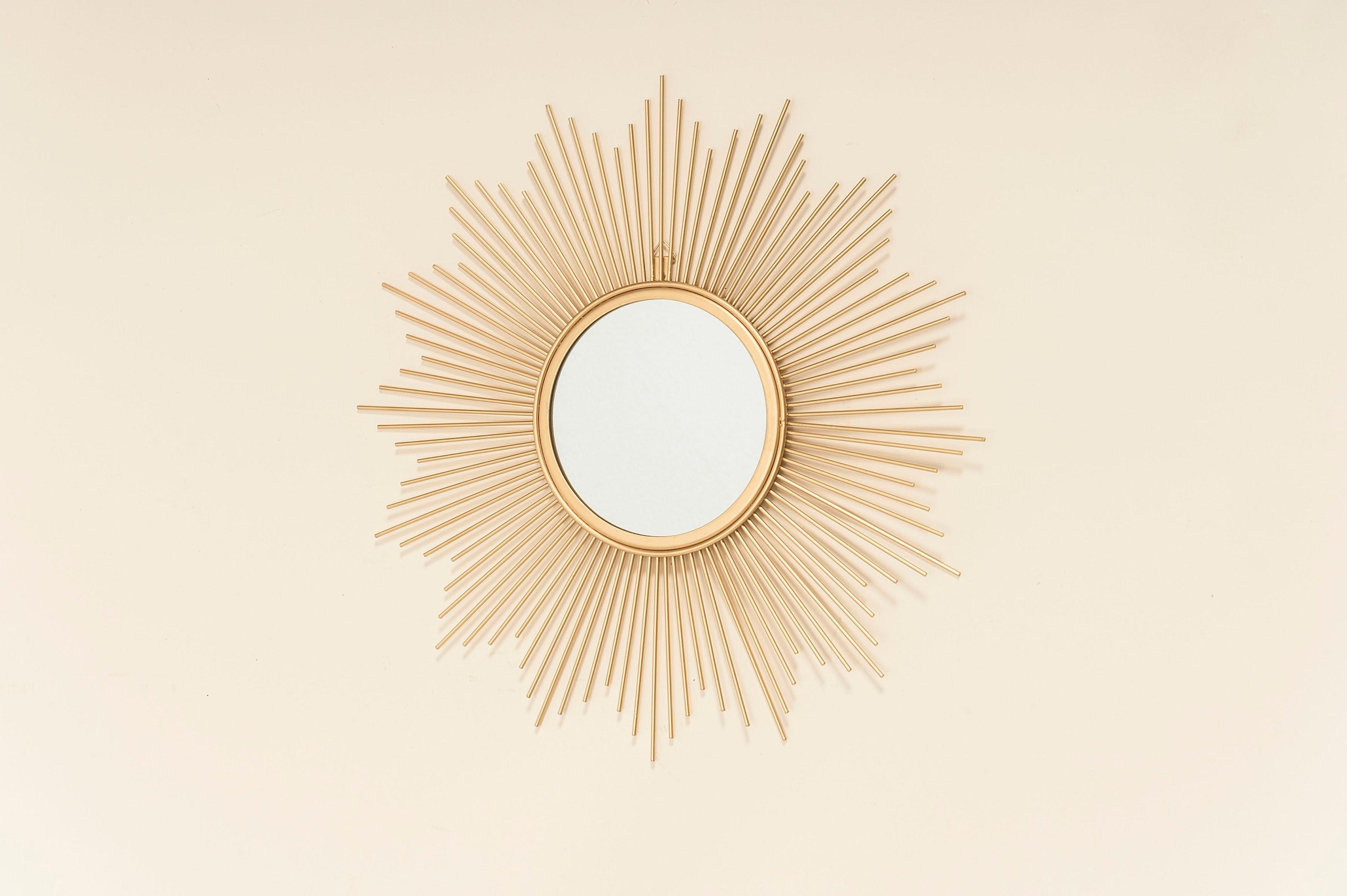 Rahmen »Brooklyn, 50 Sonne, cm, online Wandspiegel, aus kaufen gold«, Leonique Dekospiegel Ø Wanddeko, Metall