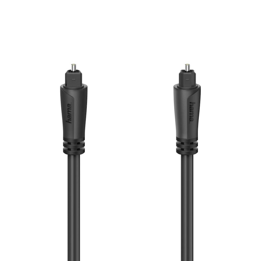 Hama Audio-Kabel »Audio-Lichtleiter-Kabel, ODT-Stecker (Toslink), 5,0m ODT-Kabel«, Toslink, 500 cm