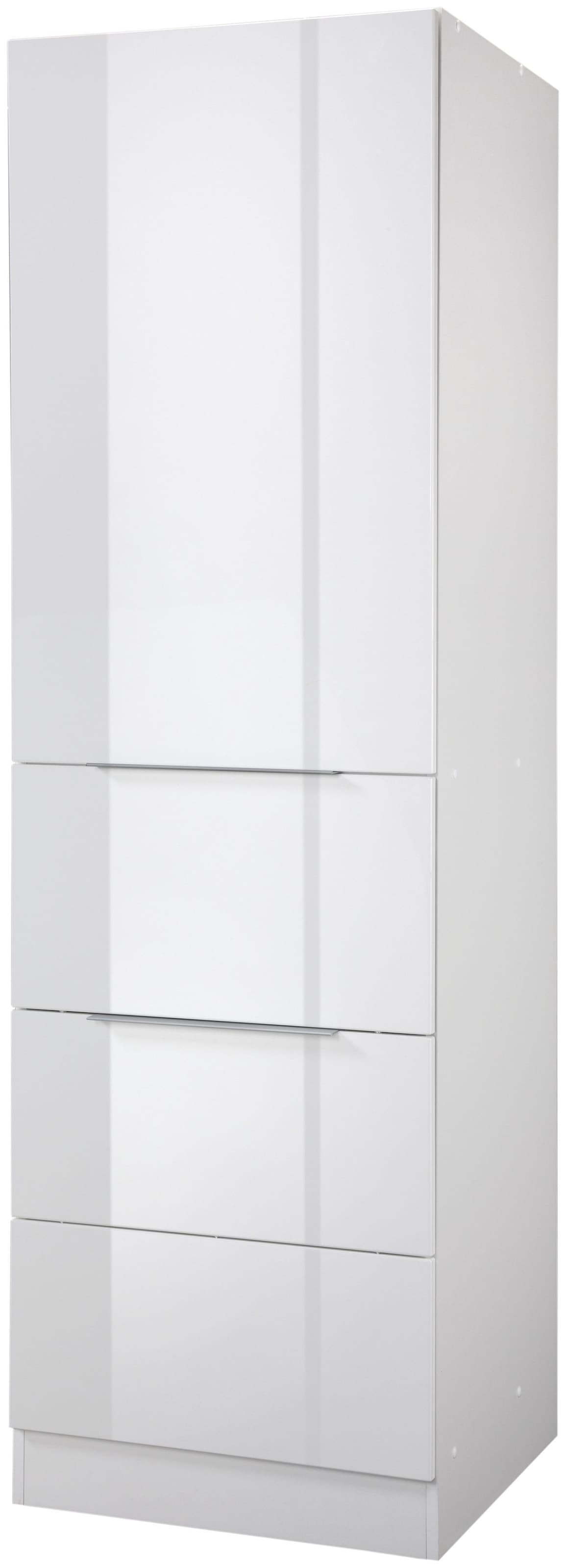 KOCHSTATION Seitenschrank »KS-Brindisi«, 60 cm breit, 200 cm hoch, viel Stauraum