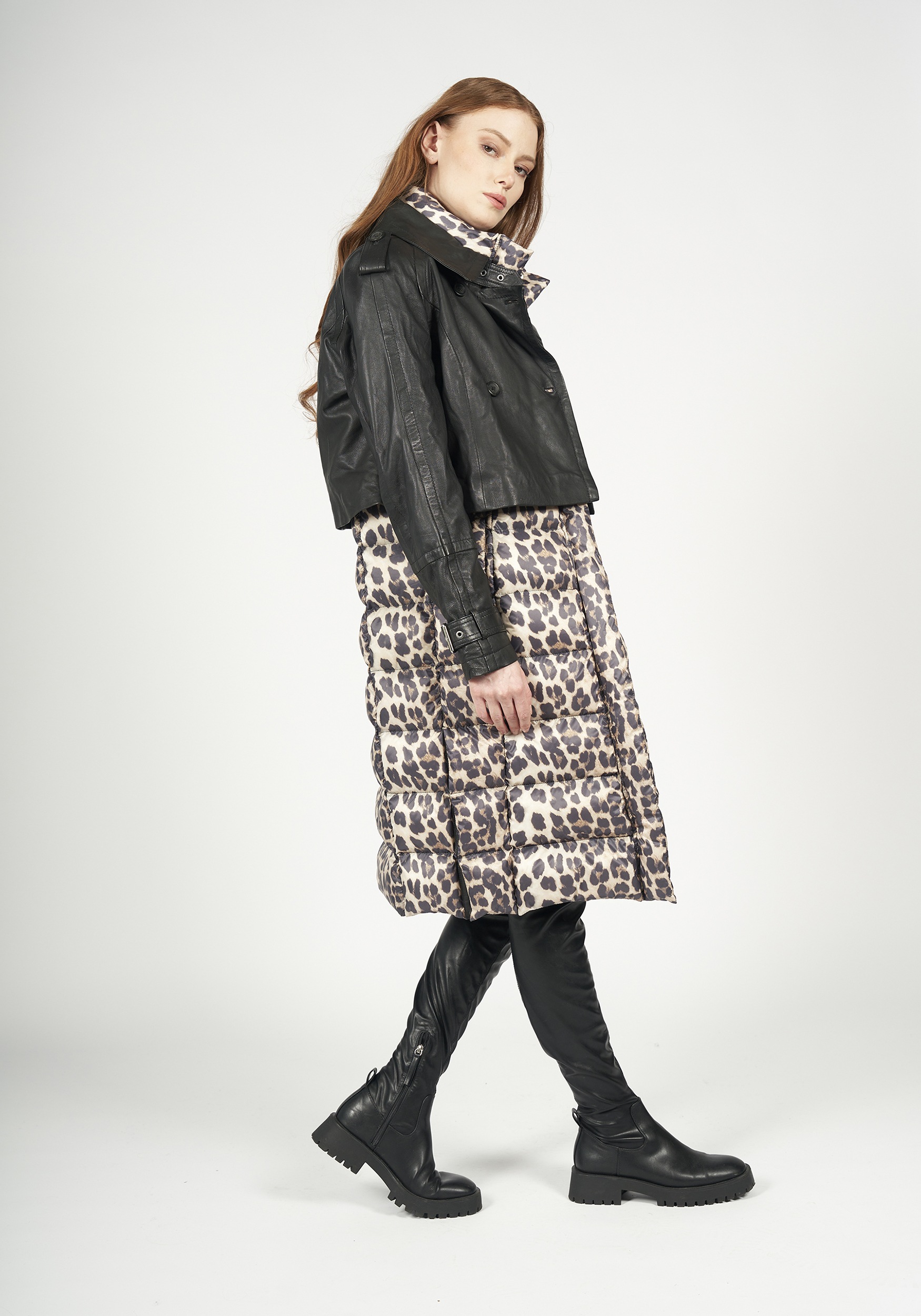 Freaky Nation Lederjacke »Center Stage«