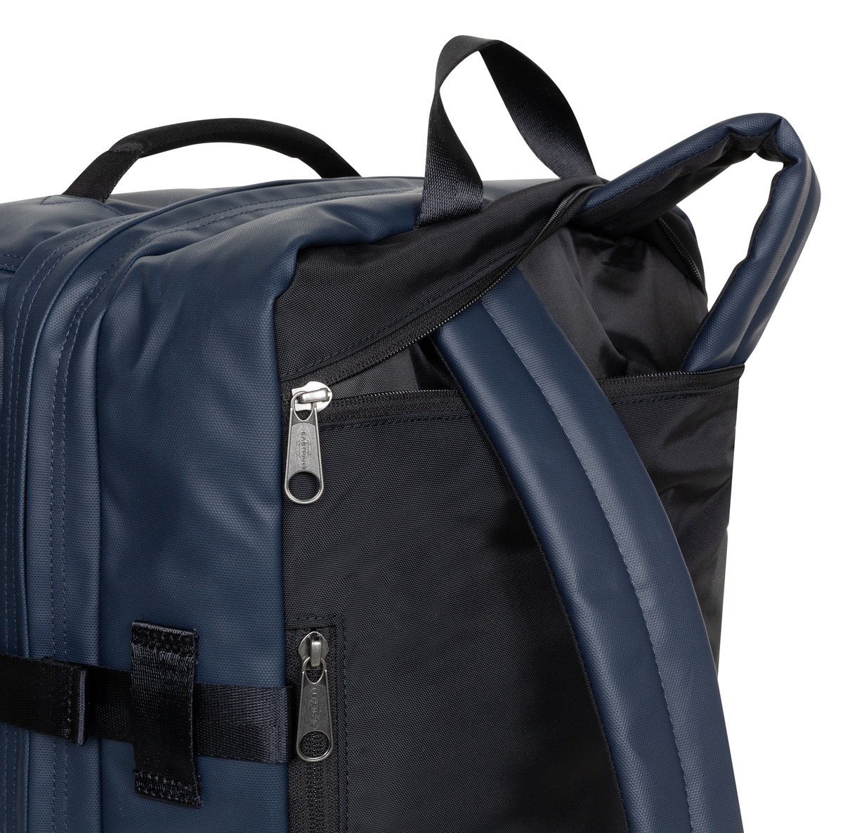 Eastpak Weichgepäck-Trolley »TRAVELPACK Tarp Dust Blue« 42 l Unisex Reisegepäck, Duffle-Tasche, Freizeitrucksack mit Tragegriffen