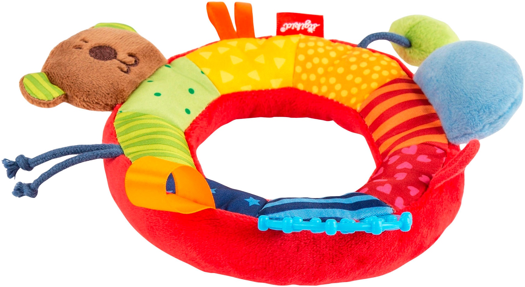 Sigikid Greifling »PlayQ, START Ringgreifling Bär«, mit Rassel