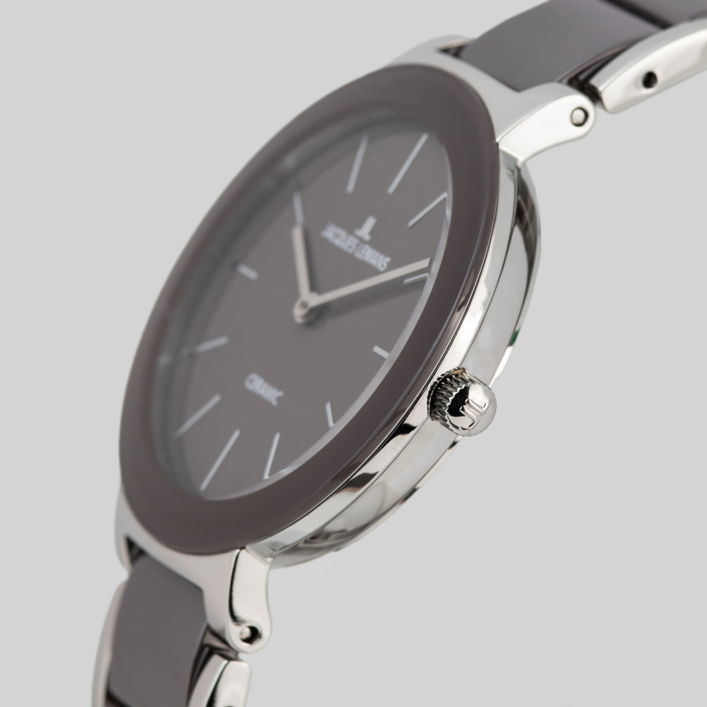 Jacques Lemans Quarzuhr »Monaco« Armbanduhr, Damenuhr, Keramik, analog